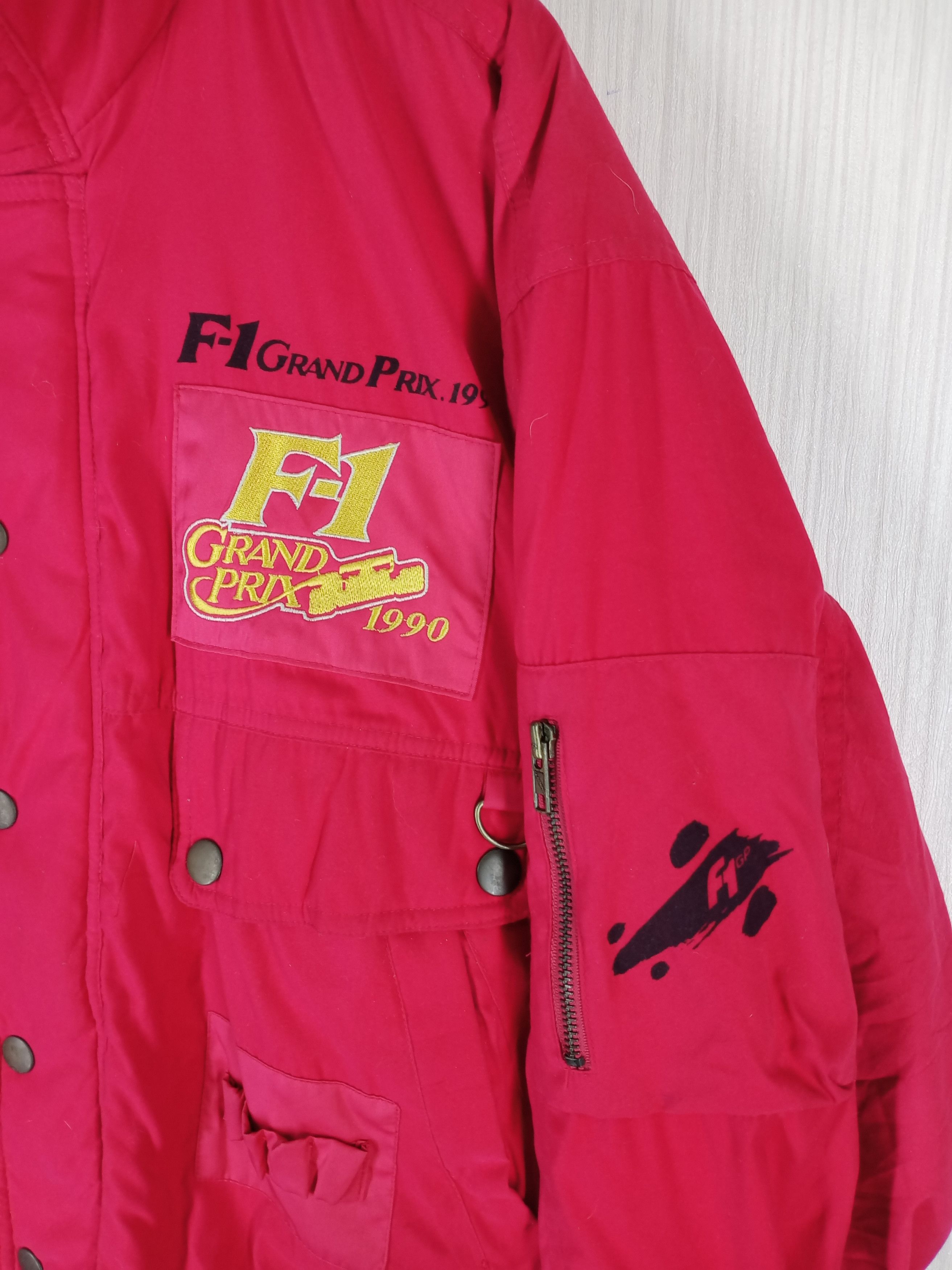 Formula 1 × Kadoya Rare Vintage Kadoya F1 Grand Prix 1990 Bomber Jacket Size US L / EU 52-54 / 3 - 5 Thumbnail