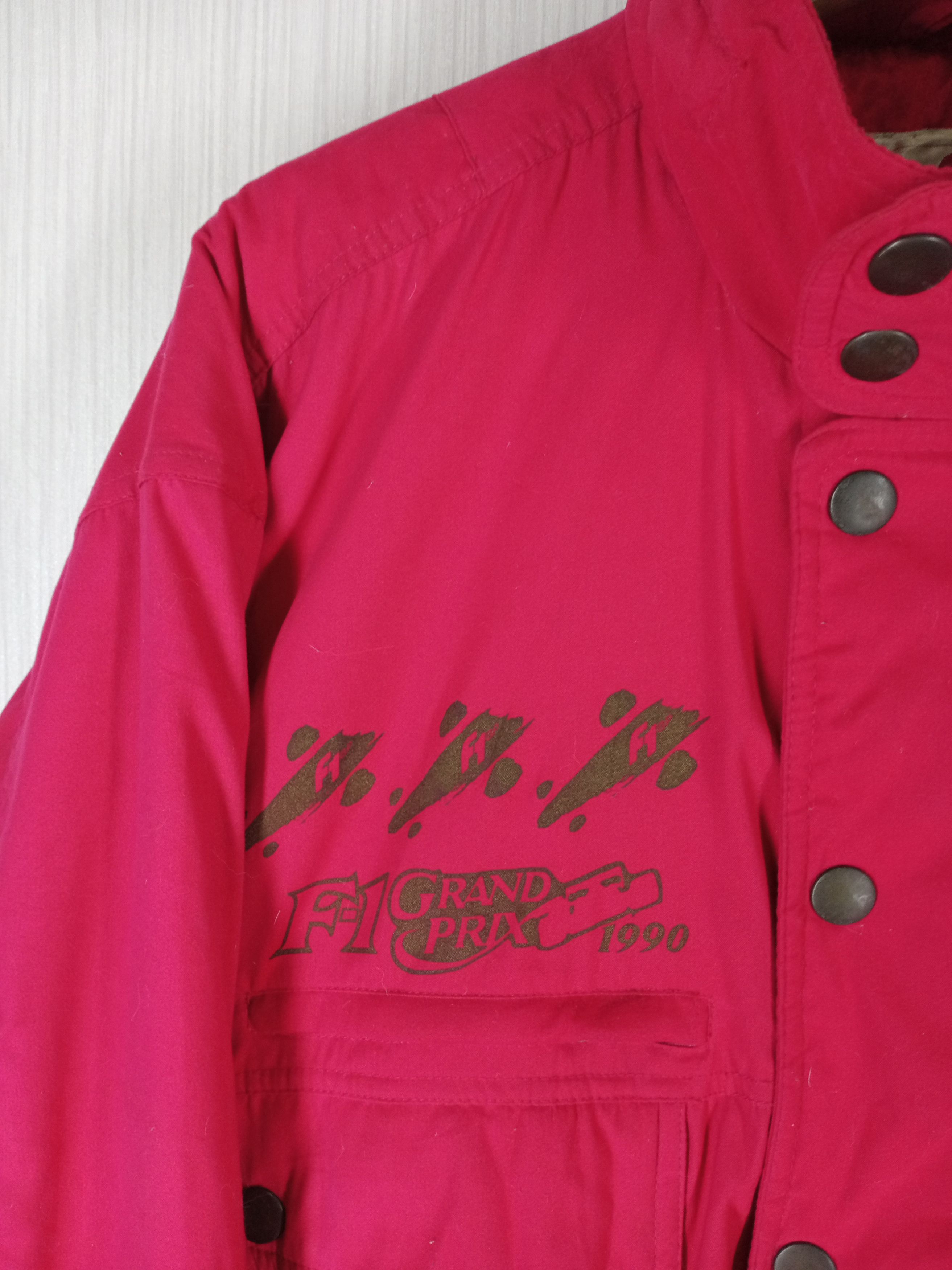 Formula 1 × Kadoya Rare Vintage Kadoya F1 Grand Prix 1990 Bomber Jacket Size US L / EU 52-54 / 3 - 4 Thumbnail