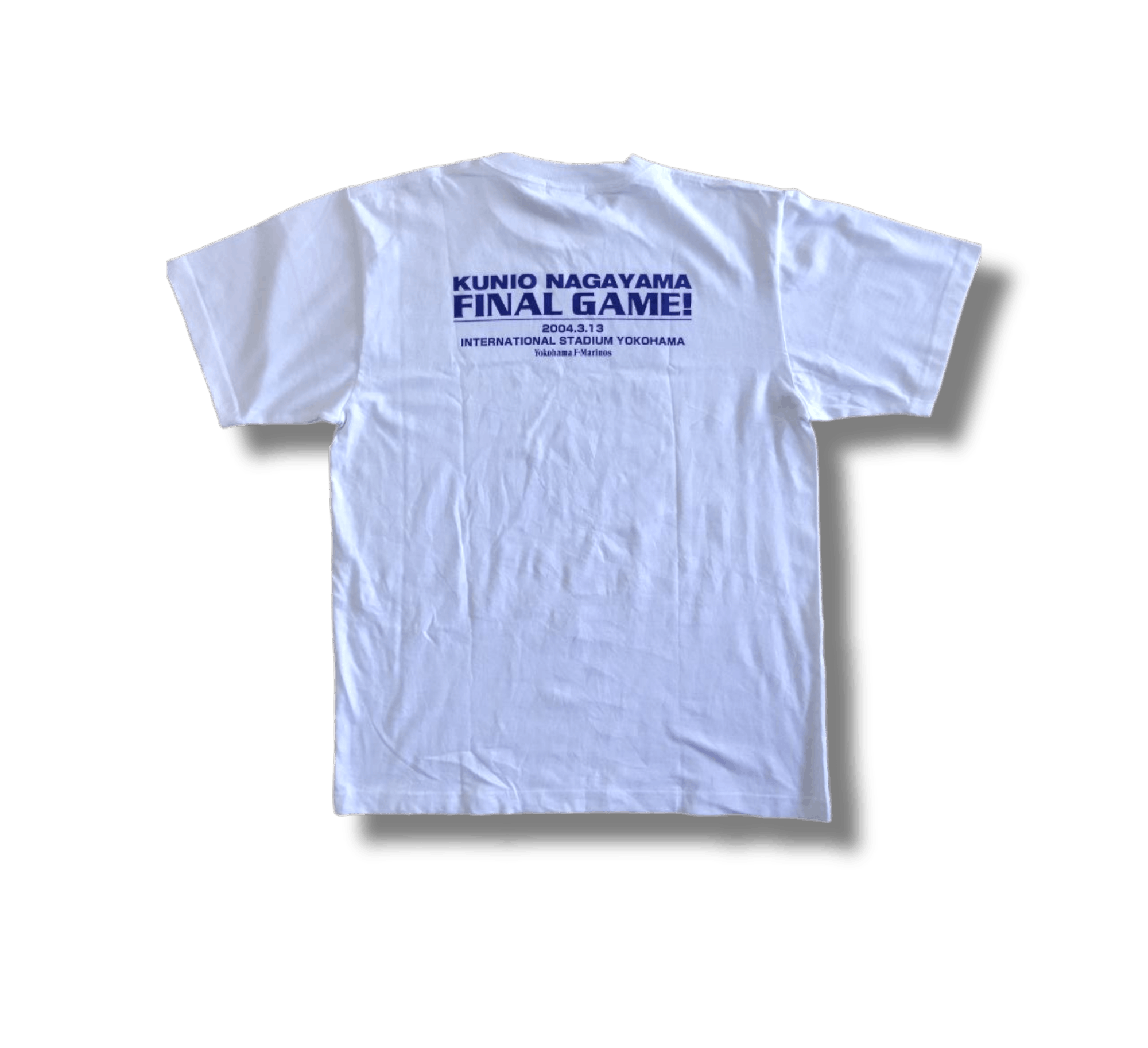 Japanese Brand Vintage Yokohama F Marinos Kunio Nagayama Tshirt Size US L / EU 52-54 / 3 - 2 Thumbnail