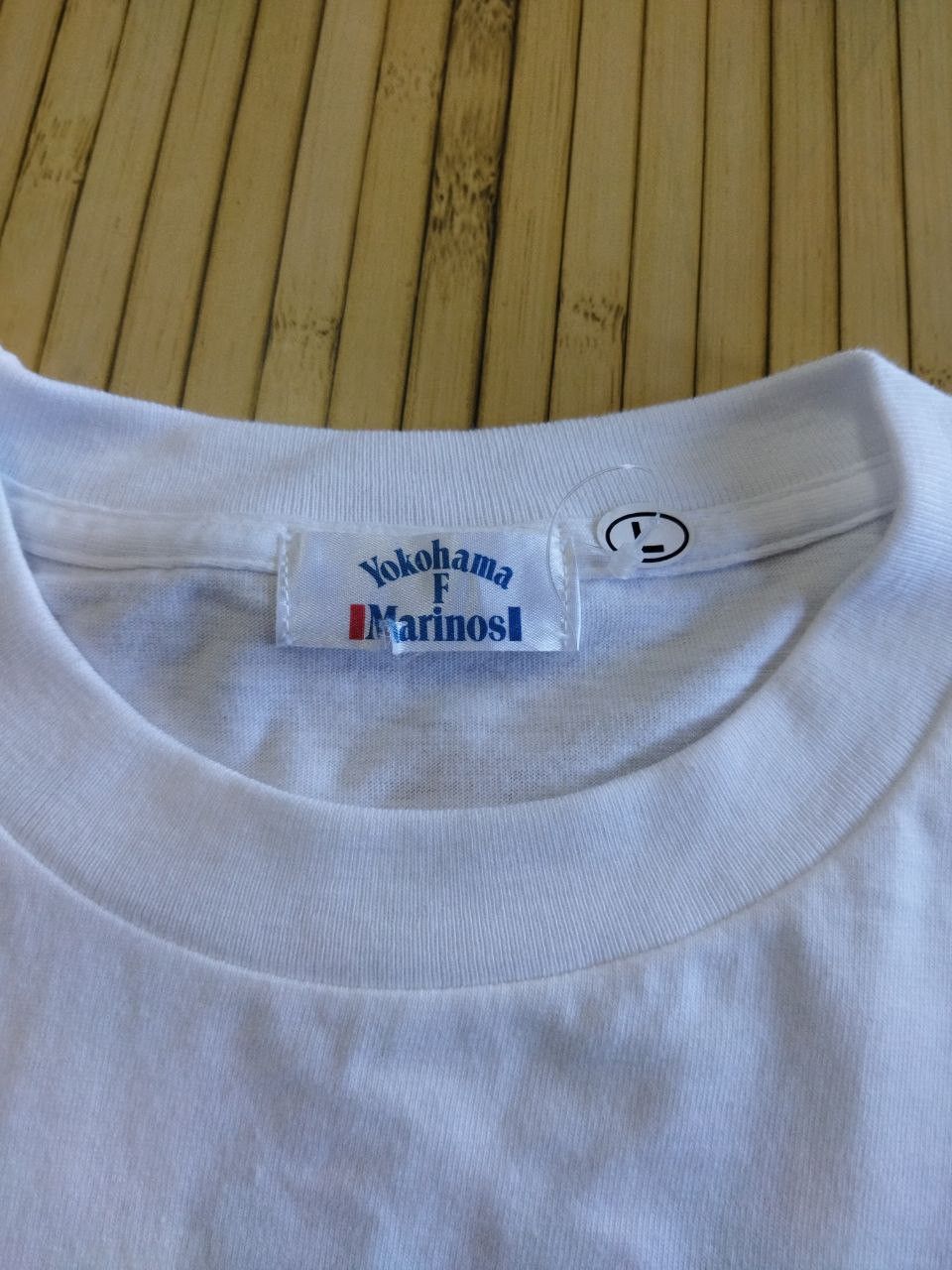Japanese Brand Vintage Yokohama F Marinos Kunio Nagayama Tshirt Size US L / EU 52-54 / 3 - 4 Thumbnail