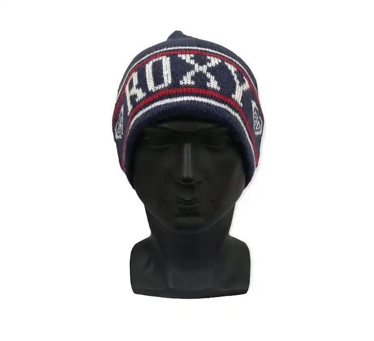 Roxy Spellout Bobble Beanie Hat