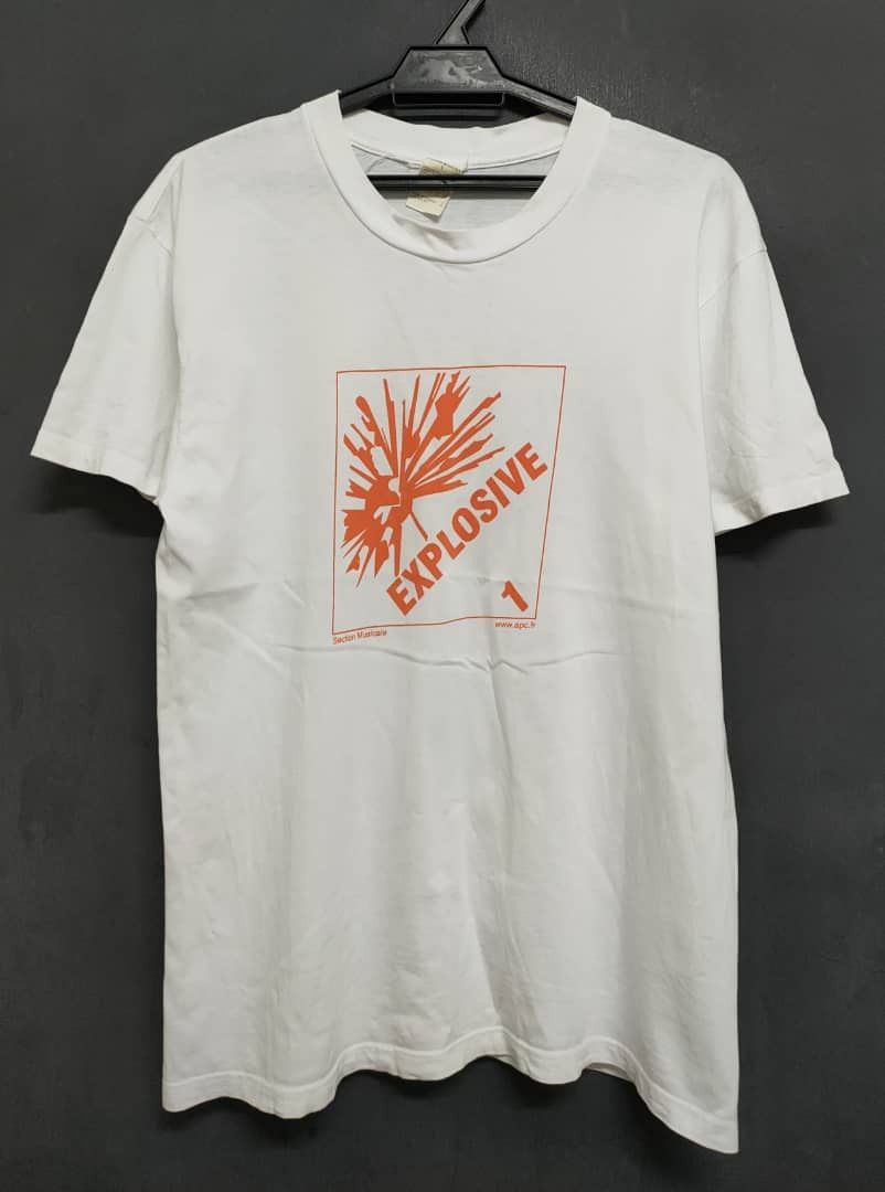 A.P.C. Vintage A.P.C Explosive Section Musical T Size US M / EU 48-50 / 2 - 1 Thumbnail