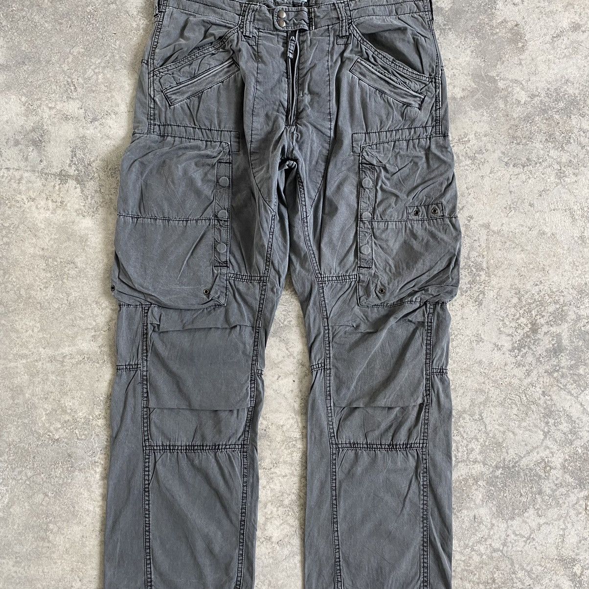 Avirex Avirex Parachute Multi Pocket Tactical Cargo Pants Size US 36 / EU 52 - 2 Thumbnail