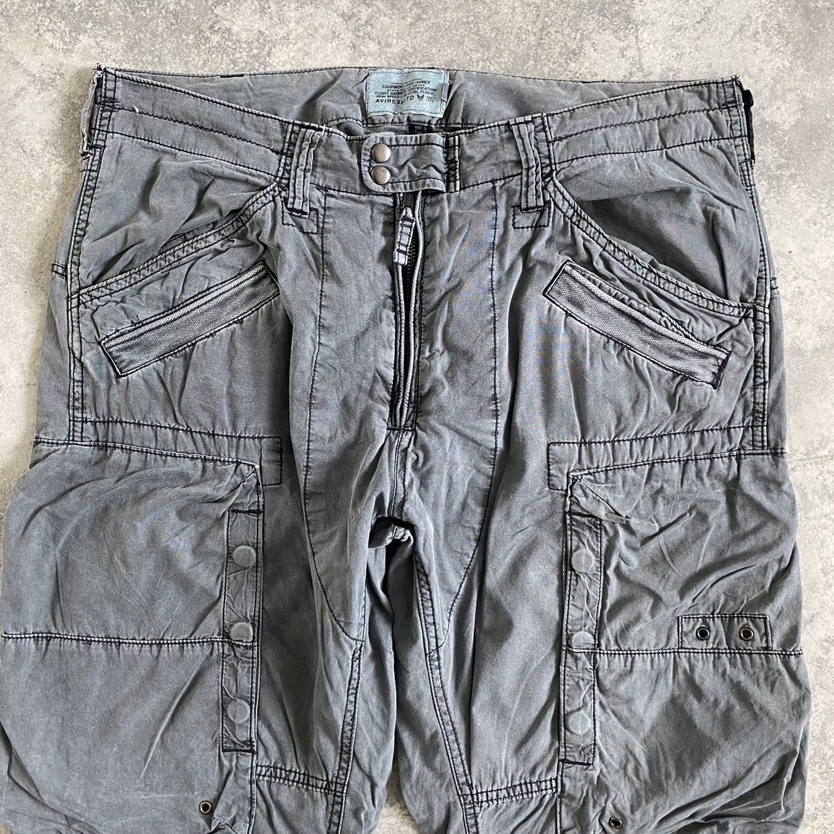 Avirex Avirex Parachute Multi Pocket Tactical Cargo Pants Size US 36 / EU 52 - 6 Thumbnail