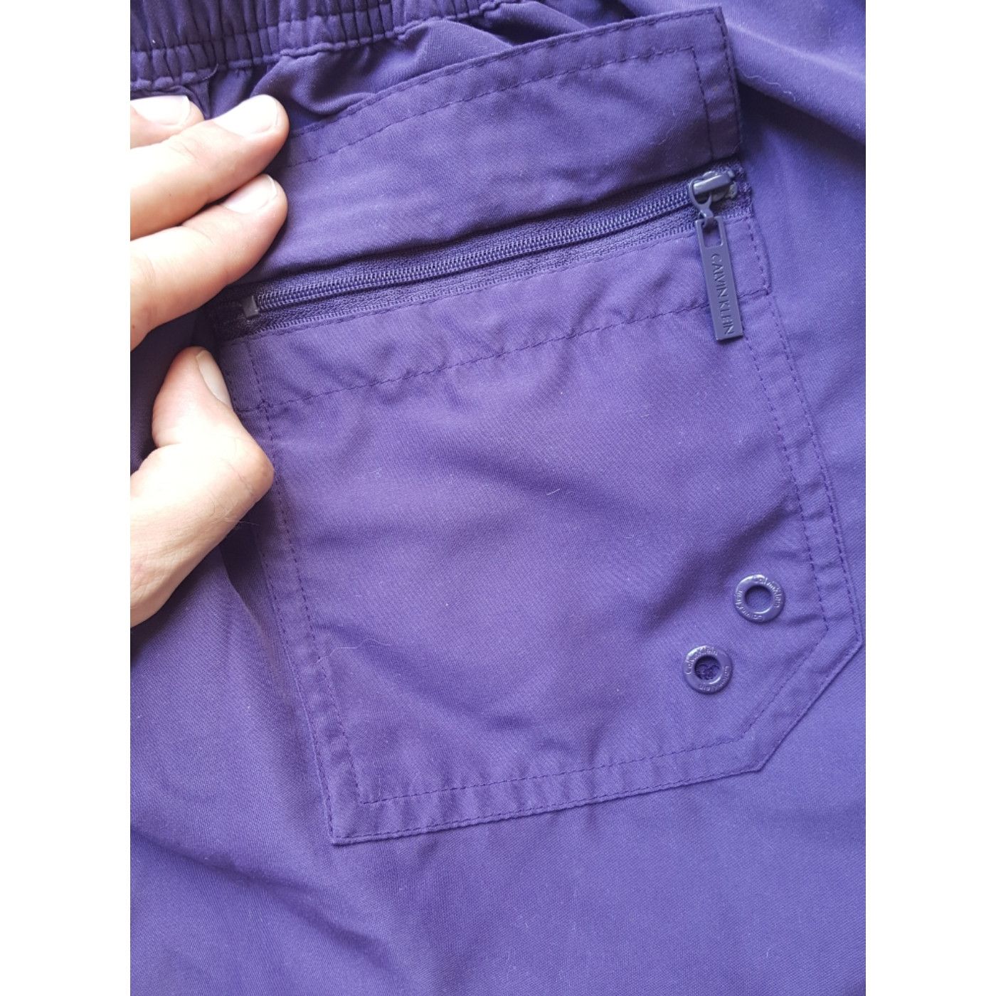 Calvin Klein Purple Swim Trunks Shorts Size US 36 / EU 52 - 7 Thumbnail