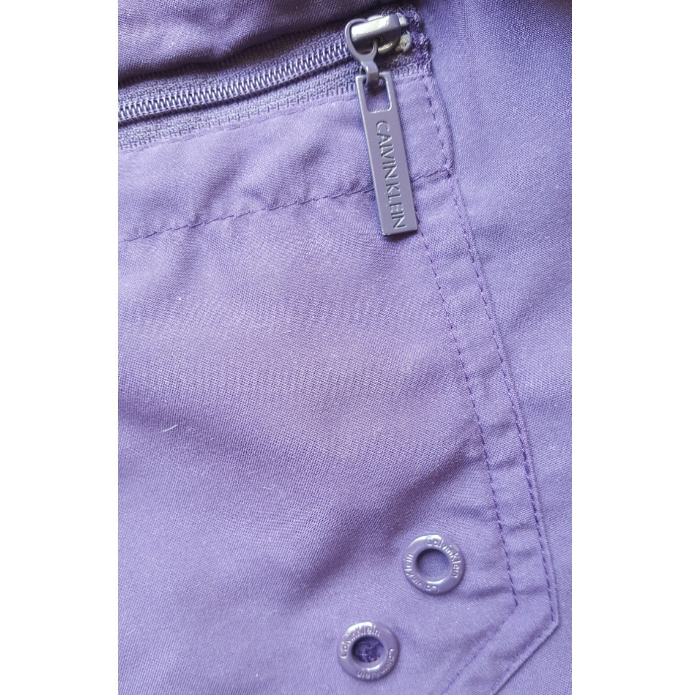 Calvin Klein Purple Swim Trunks Shorts Size US 36 / EU 52 - 8 Thumbnail