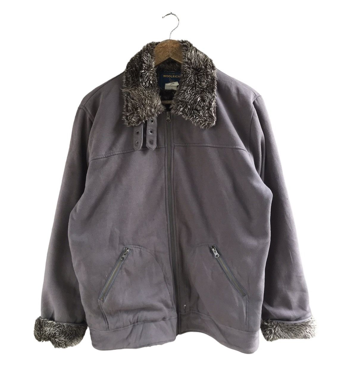 Woolrich Woolen Mills RARE WOOLRICH FUR COLLAR JACKET Size US M / EU 48-50 / 2 - 1 Thumbnail