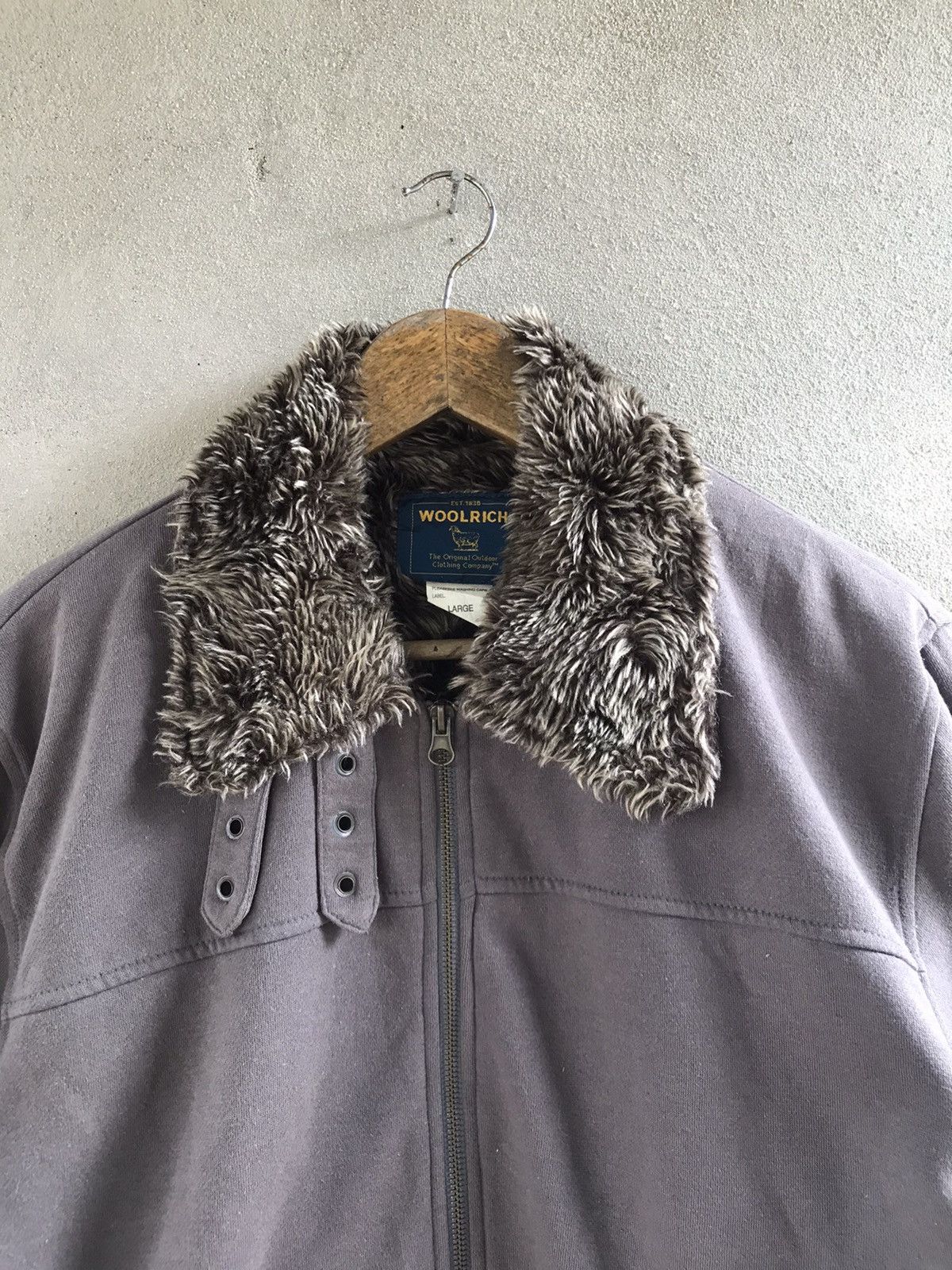 Woolrich Woolen Mills RARE WOOLRICH FUR COLLAR JACKET Size US M / EU 48-50 / 2 - 7 Thumbnail