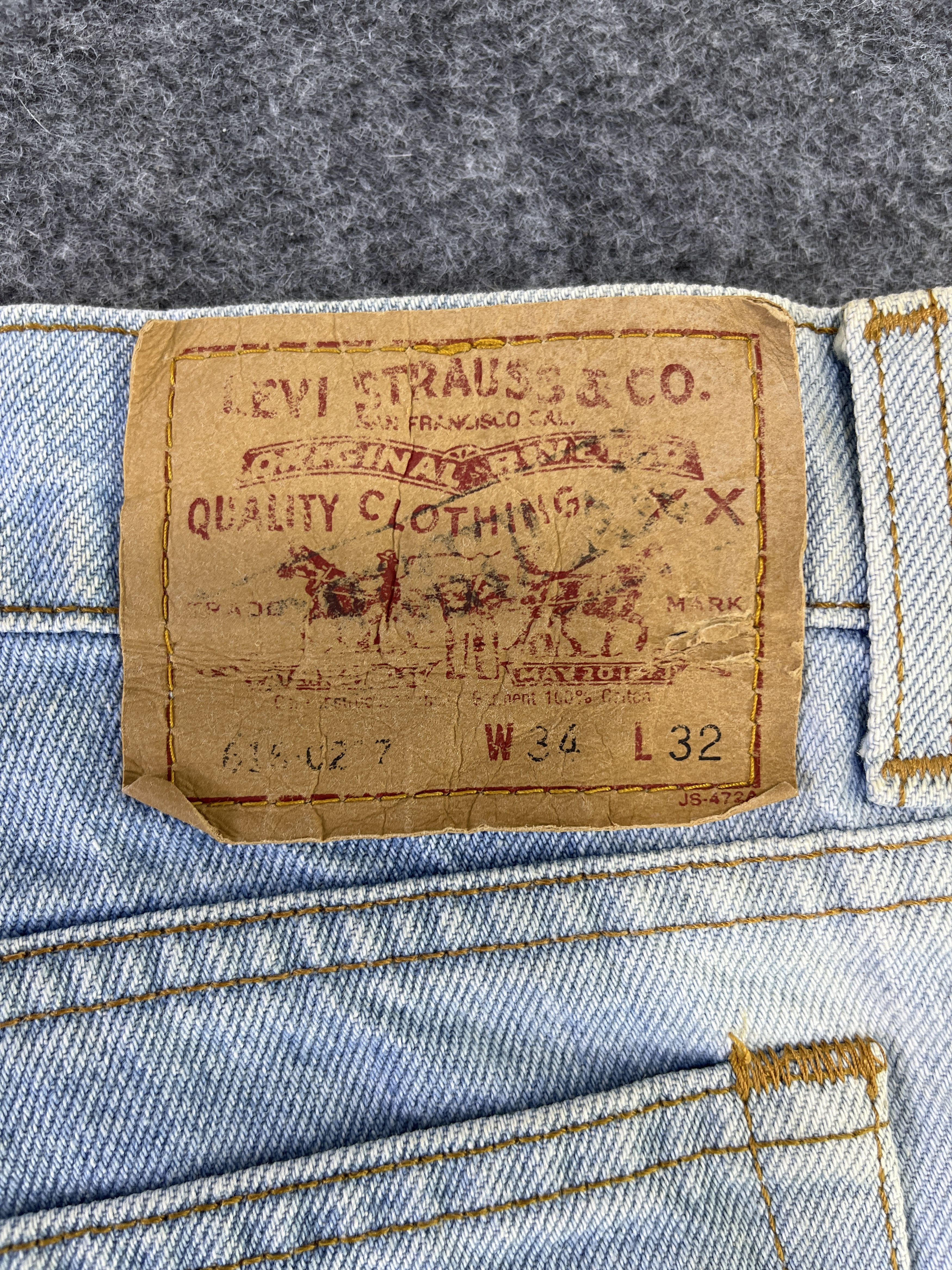 Levi's 90's Vintage Levis 616 Light Wash Jeans - J870 Size US 34 / EU 50 - 16 Thumbnail