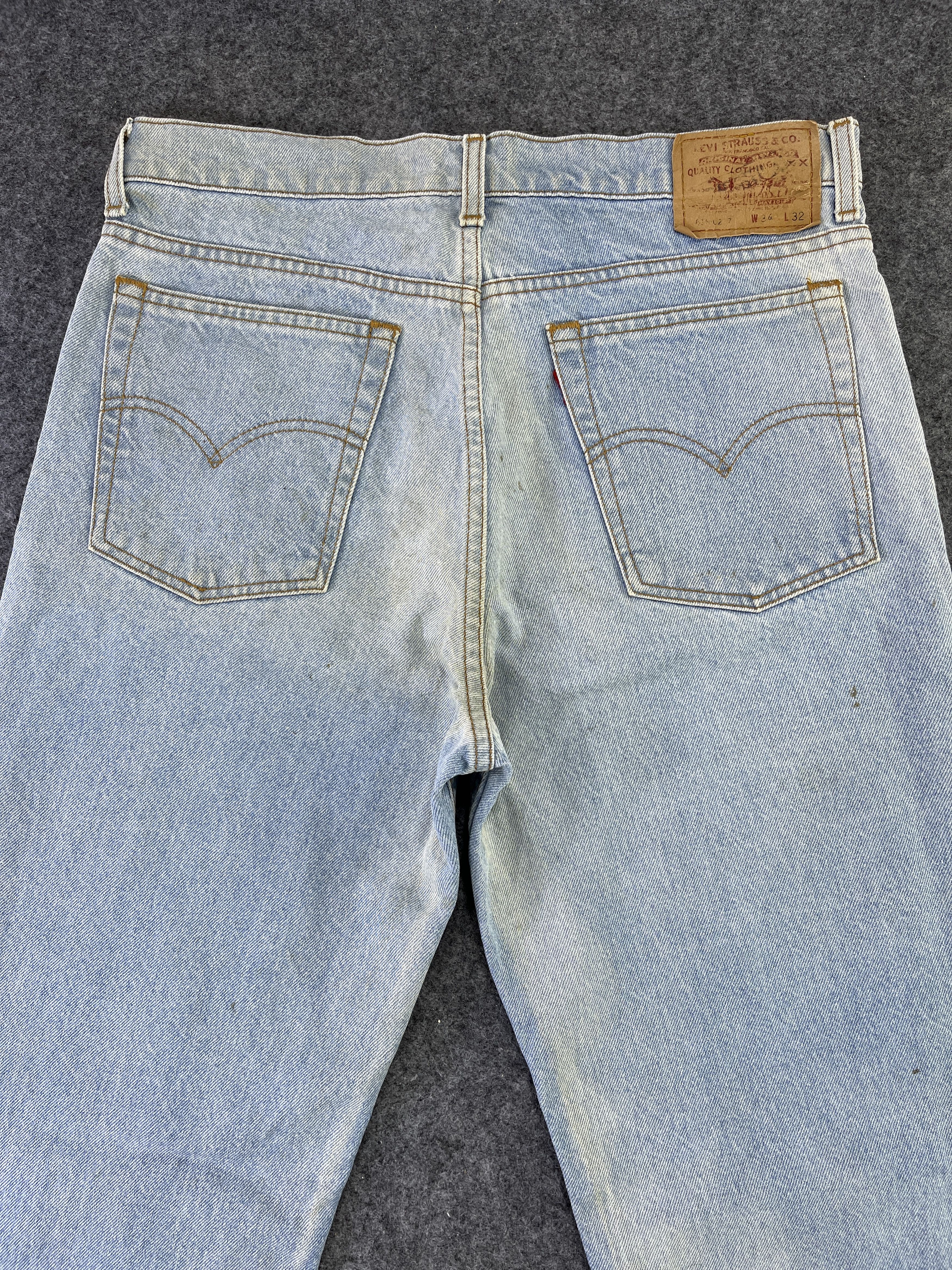 Levi's 90's Vintage Levis 616 Light Wash Jeans - J870 Size US 34 / EU 50 - 4 Thumbnail