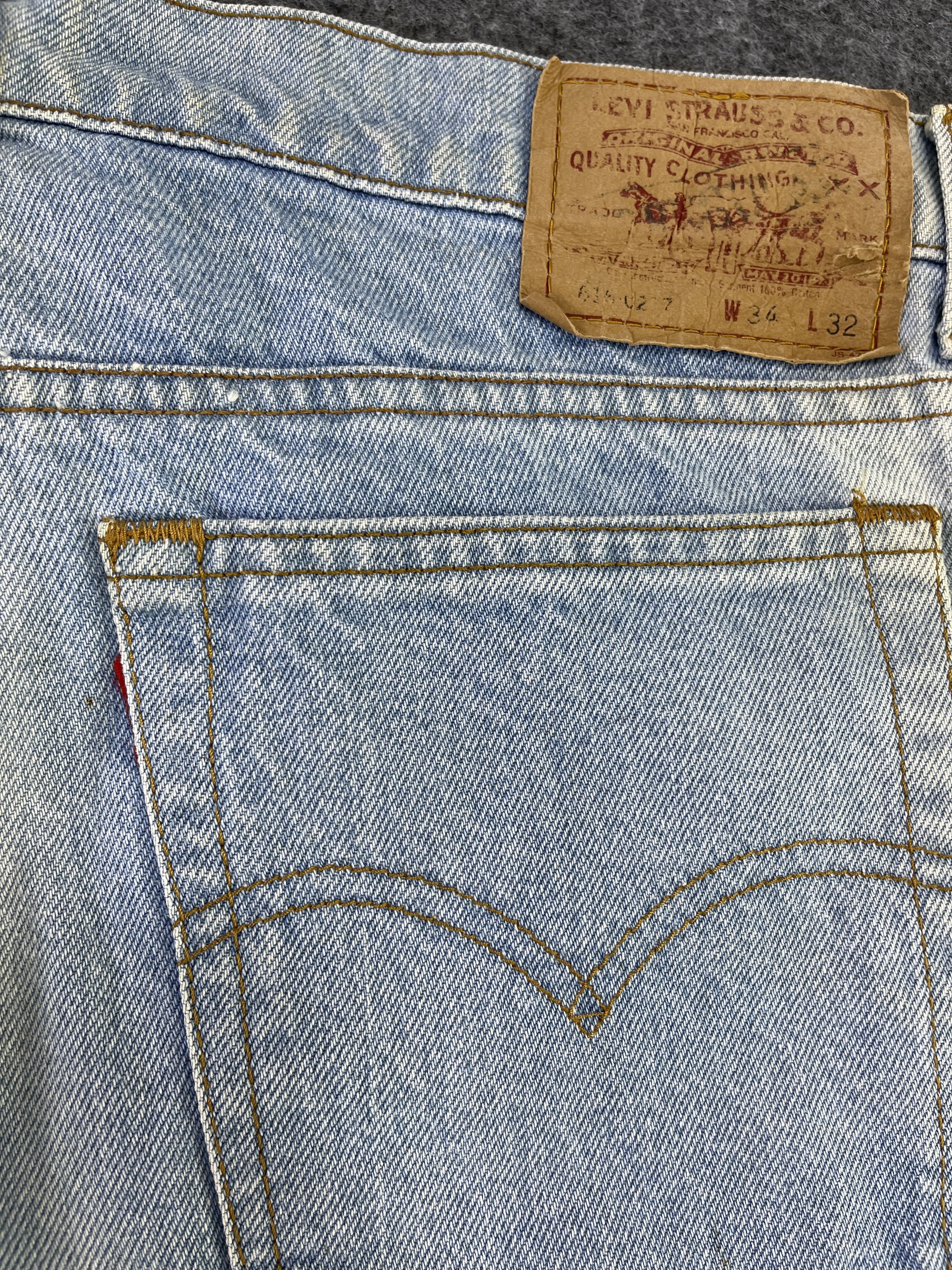 Levi's 90's Vintage Levis 616 Light Wash Jeans - J870 Size US 34 / EU 50 - 15 Thumbnail