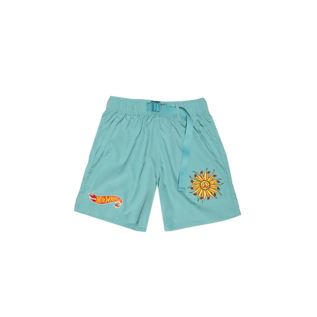 Adidas ADIDAS Blue Sean Wotherspoon & Hot Wheels Trail Shorts Size US 30 / EU 46 - 10 Thumbnail