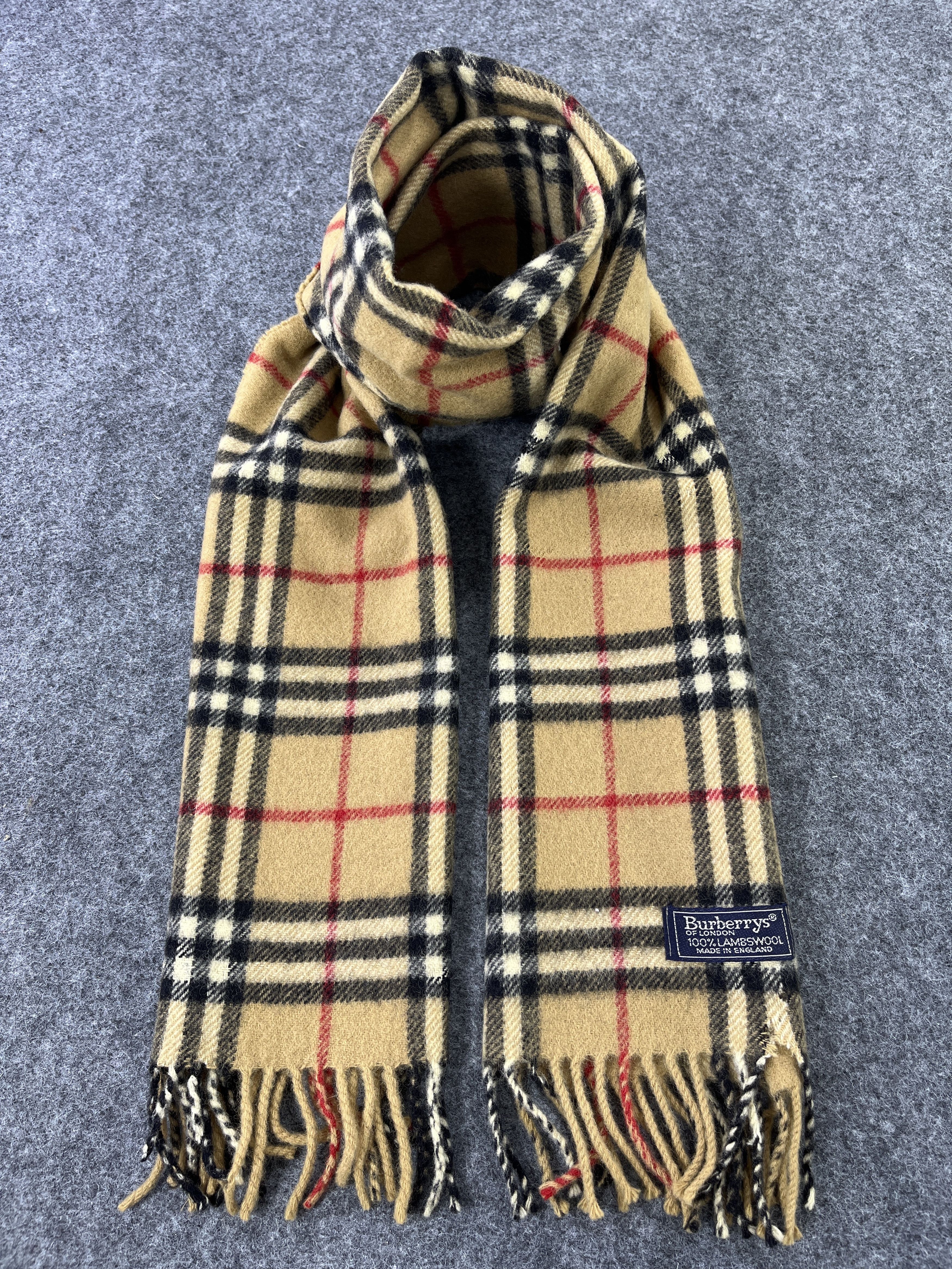 image of Burberrys Wool Scarves / Muffler / Neckwear T263, Women's