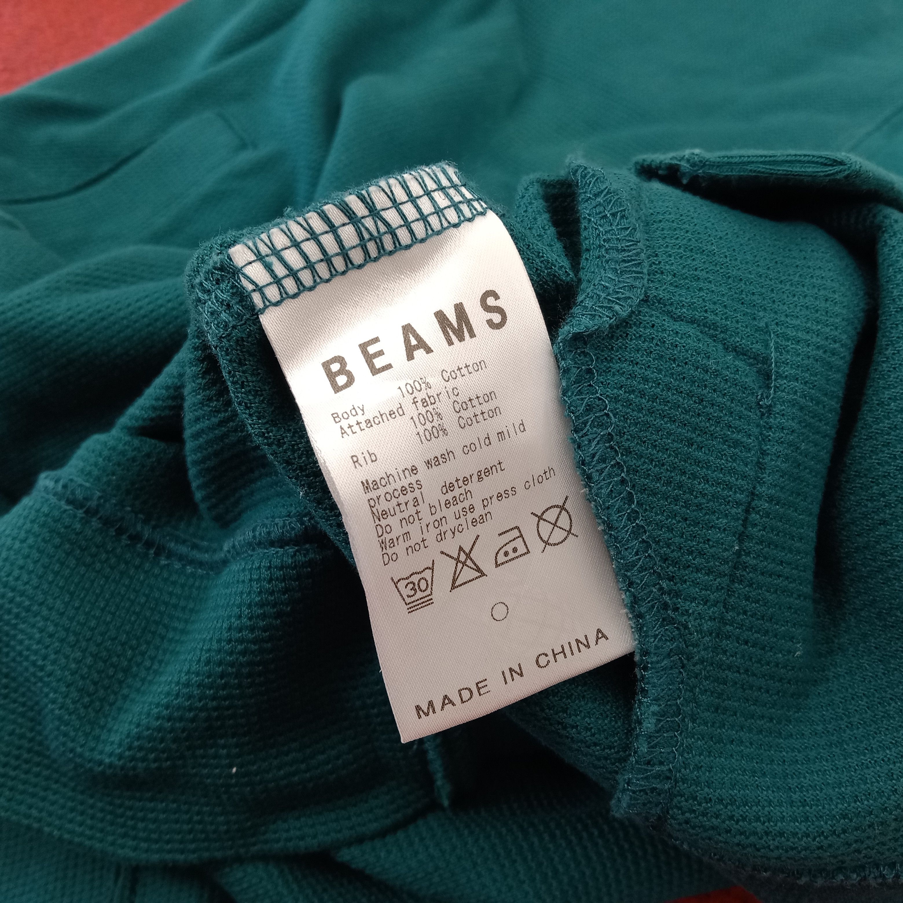Beams Plus × Japanese Brand × Vintage BEAMS Japanese Brand Button Up Pocket Cardigan Sweater Size M / US 6-8 / IT 42-44 - 7 Thumbnail
