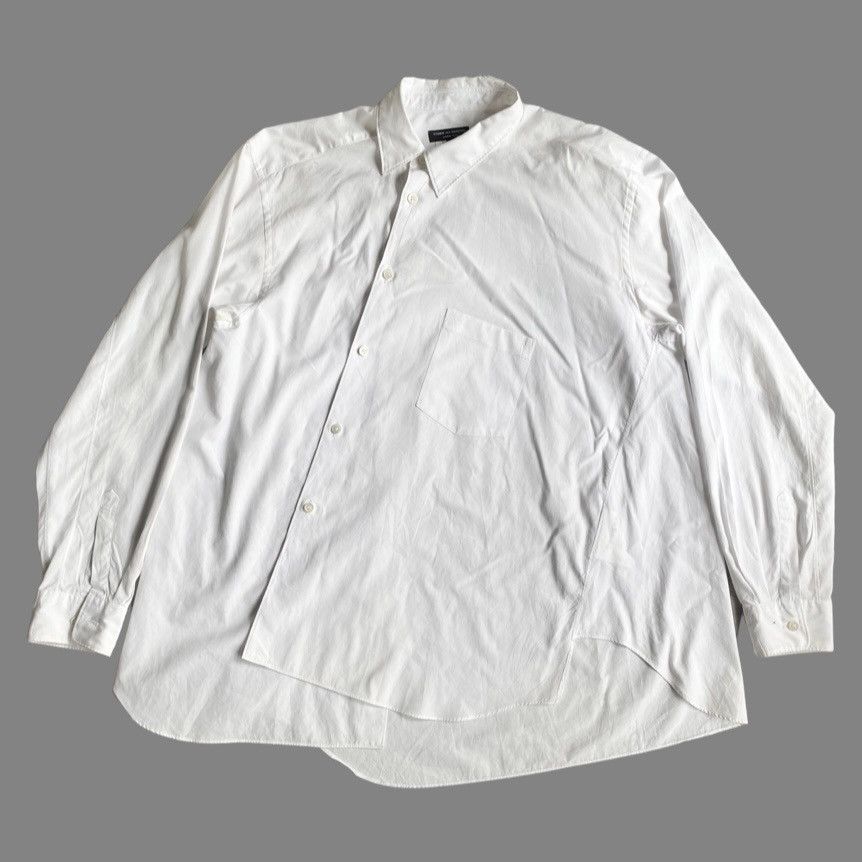 Comme des Garcons Fall18 Runway Asymmetric Oversize Shirt Size US M / EU 48-50 / 2 - 2 Thumbnail
