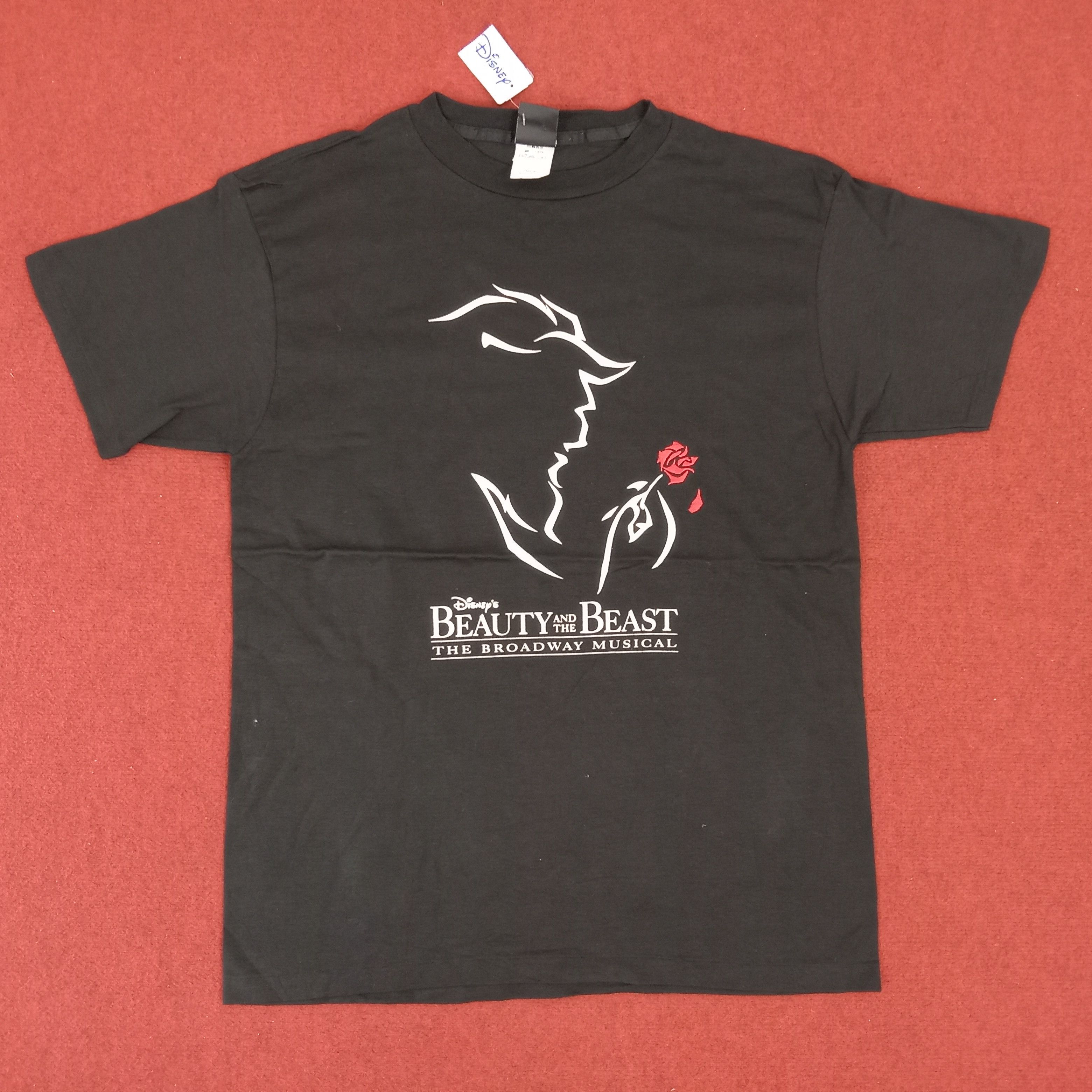 Disney × Vintage Beauty And The Beast Disney Movie Vintage Tshirt Size US L / EU 52-54 / 3 - 1 Thumbnail