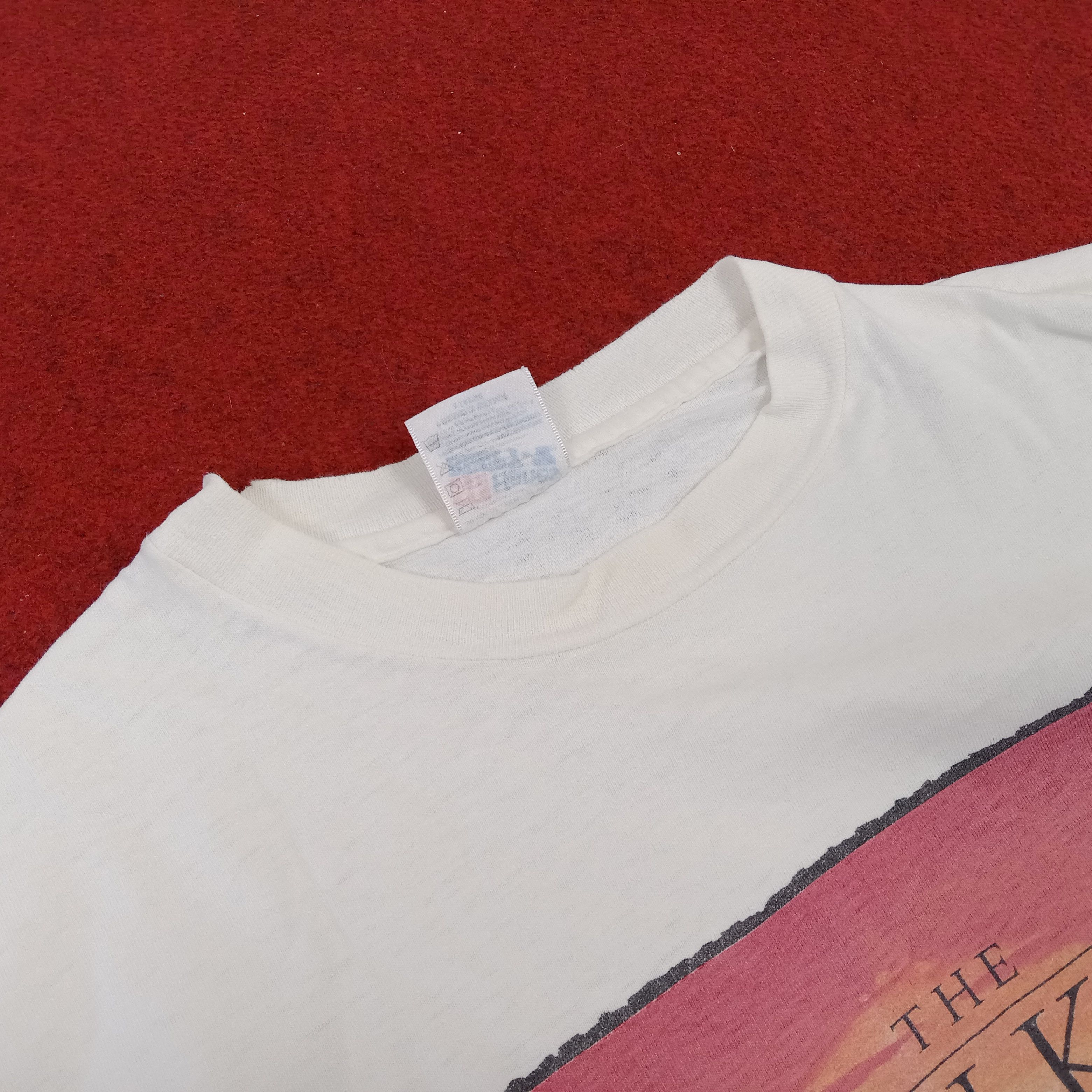 Disney The Lion King Disney Movie Distressed Vintage Promo Tshirt Size US XL / EU 56 / 4 - 5 Thumbnail
