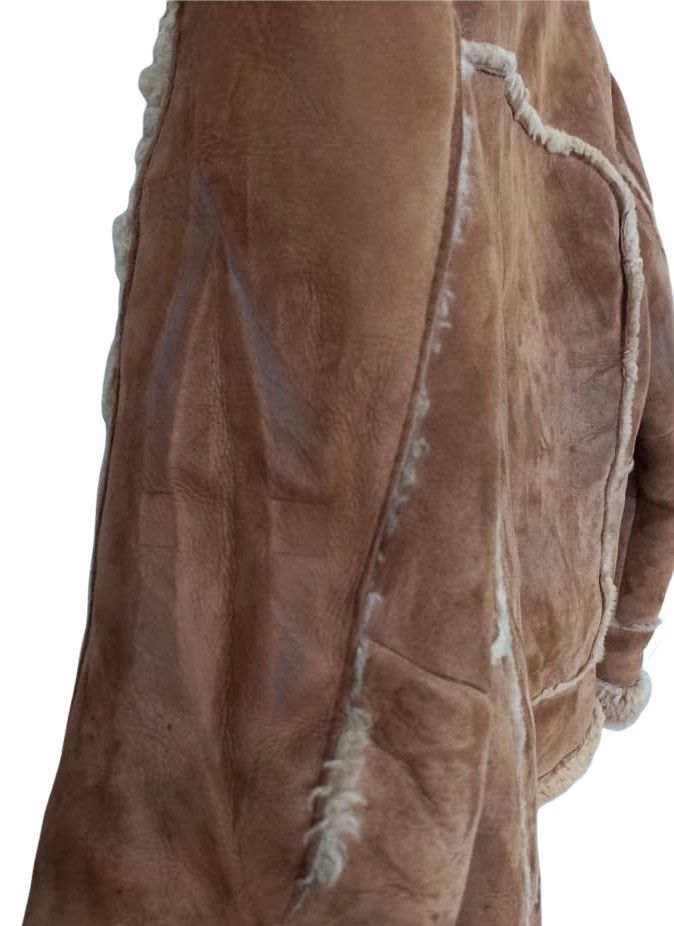 Japanese Brand Vintage Shearling Leather Jacket by Knight Tailors Ltd. Size US M / EU 48-50 / 2 - 13 Thumbnail