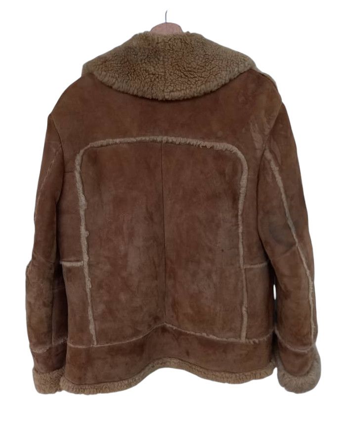 Japanese Brand Vintage Shearling Leather Jacket by Knight Tailors Ltd. Size US M / EU 48-50 / 2 - 3 Thumbnail