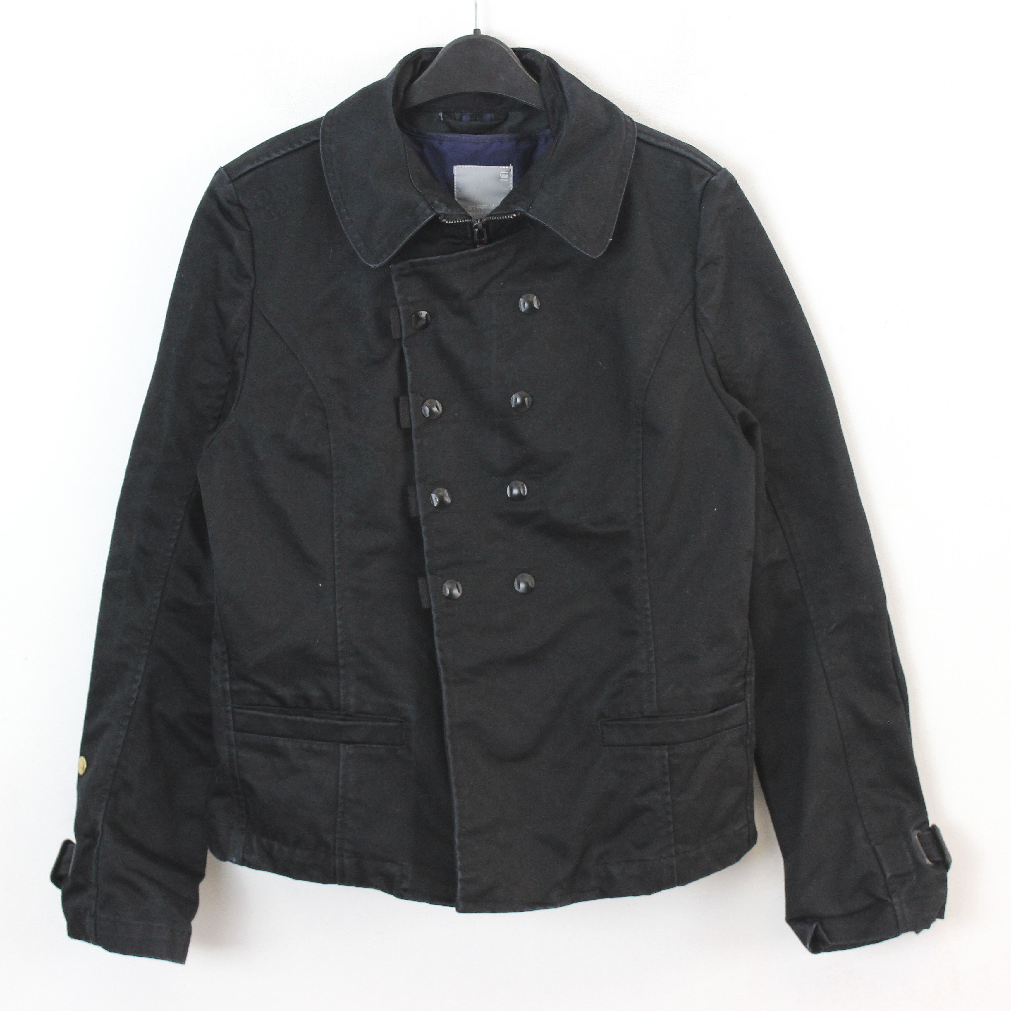 G-Star Weather Twiggy Short Trench Womens L Jacket Pea Coat Mac Top Size L / US 10 / IT 46 - 1 Thumbnail