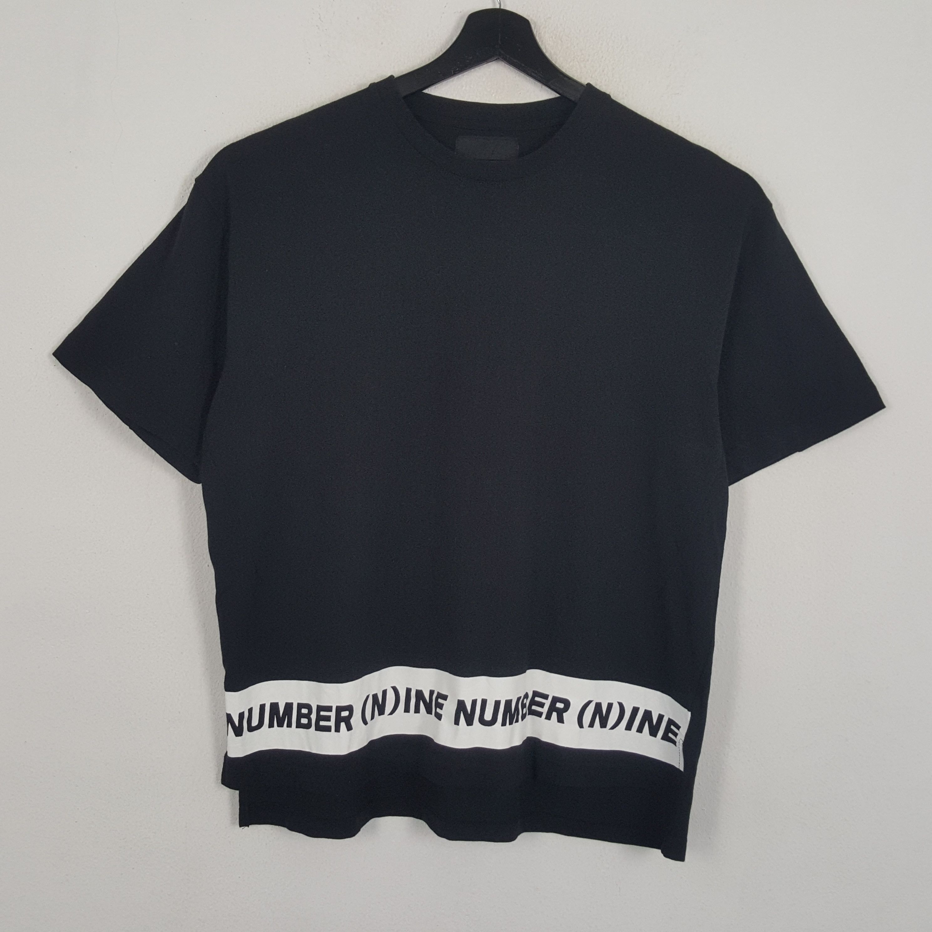 Japanese Brand × Number (N)ine × Vintage NUMBER NINE Japanese Brand Streetwear Style Tshirt Size US XL / EU 56 / 4 - 1 Thumbnail