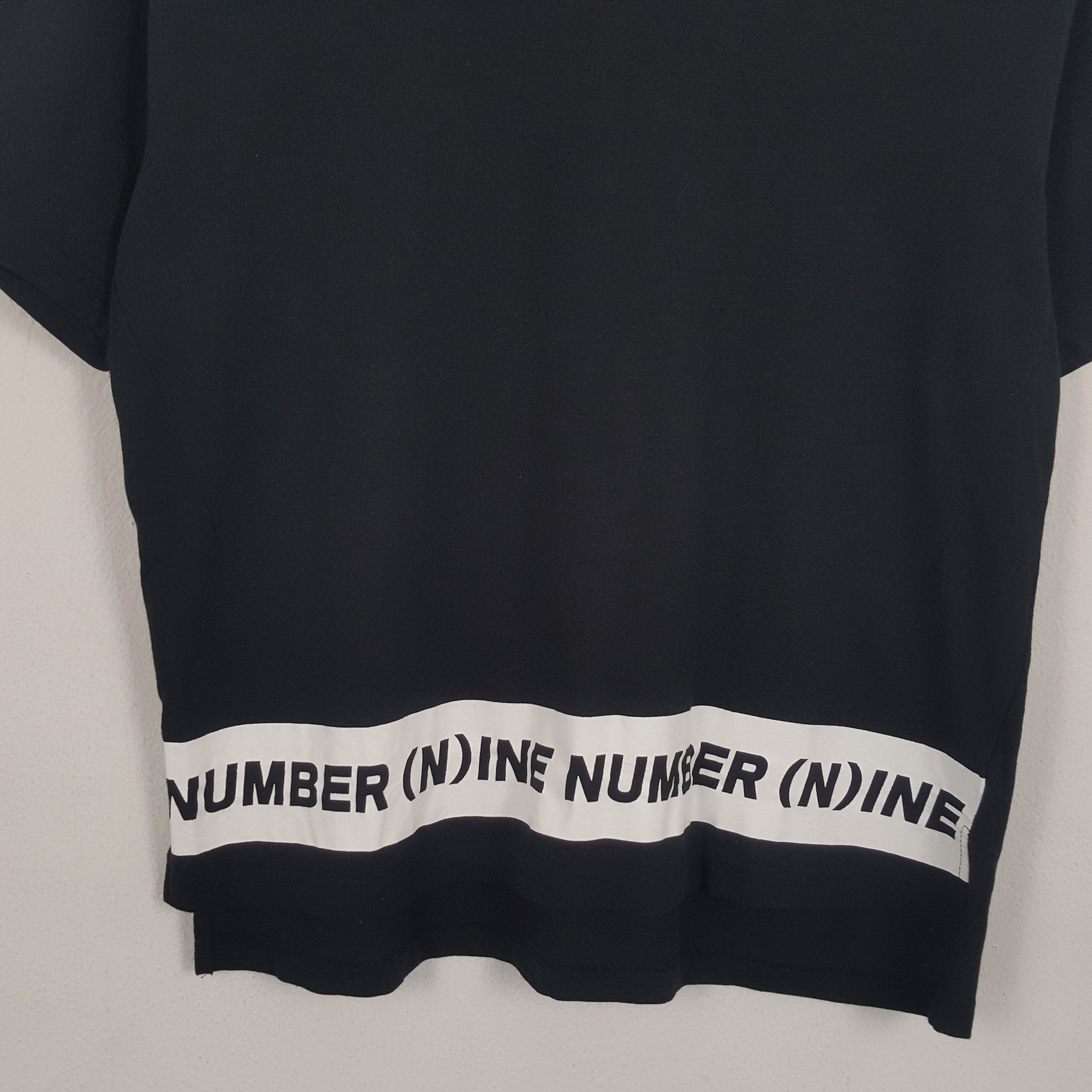 Japanese Brand × Number (N)ine × Vintage NUMBER NINE Japanese Brand Streetwear Style Tshirt Size US XL / EU 56 / 4 - 2 Thumbnail