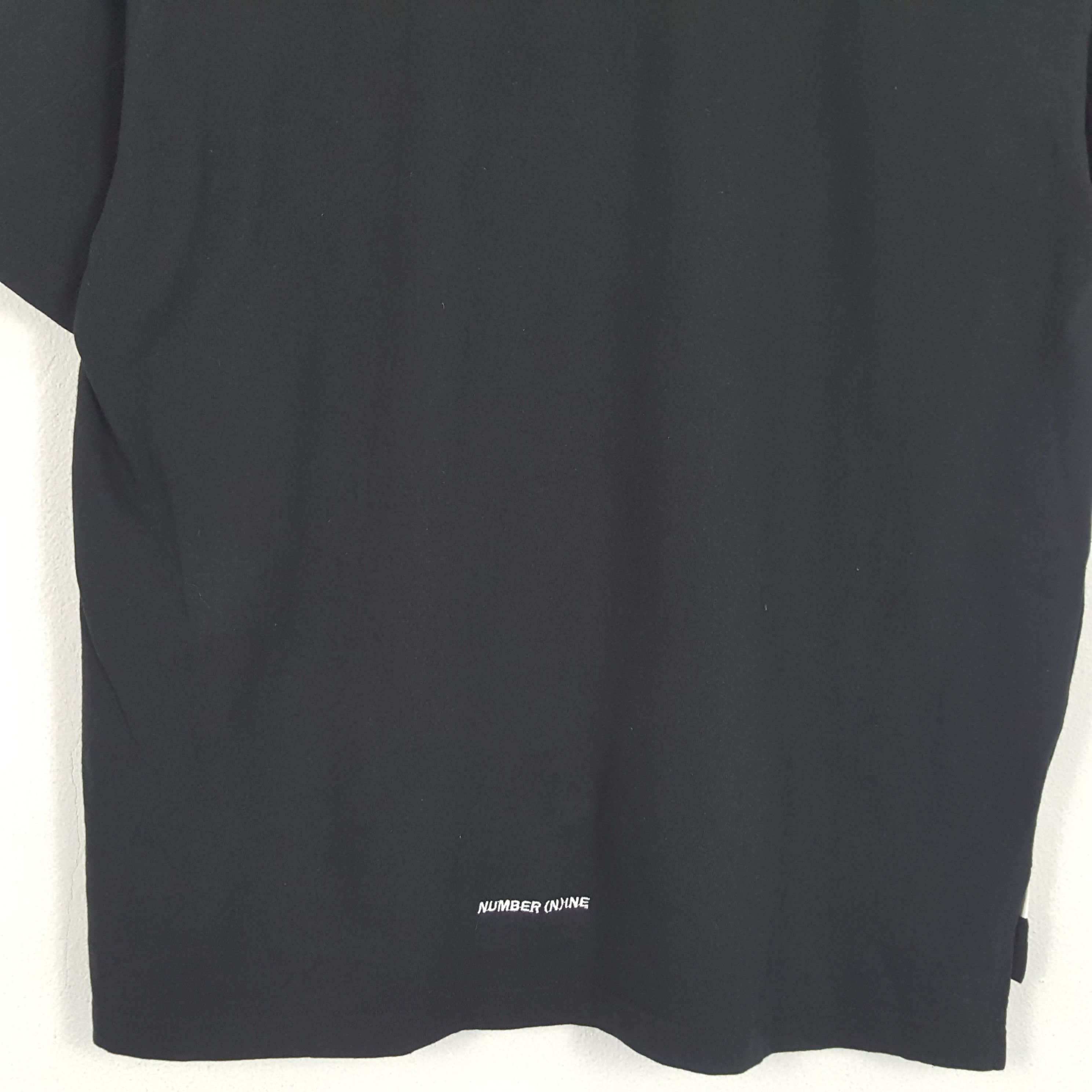 Japanese Brand × Number (N)ine × Vintage NUMBER NINE Japanese Brand Streetwear Style Tshirt Size US XL / EU 56 / 4 - 4 Thumbnail
