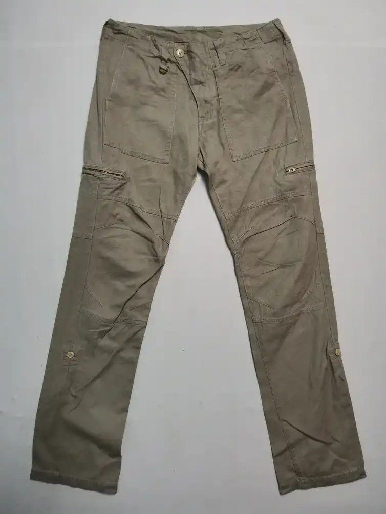 Japanese Brand Abahouse Style Design Tactical Multipocket Cargo Pants Size US 31 - 1 Thumbnail