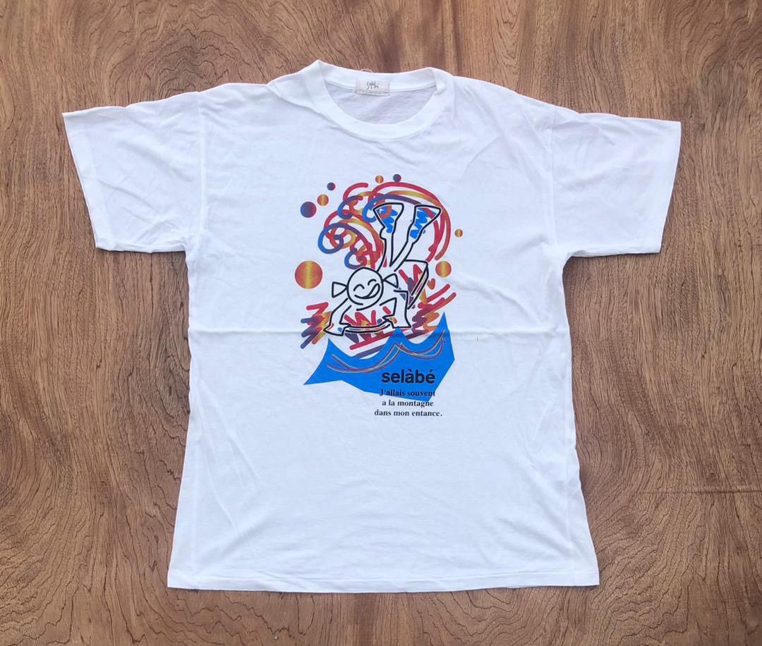 Vintage vintage tee SELABE B5 Size US L / EU 52-54 / 3 - 1 Thumbnail