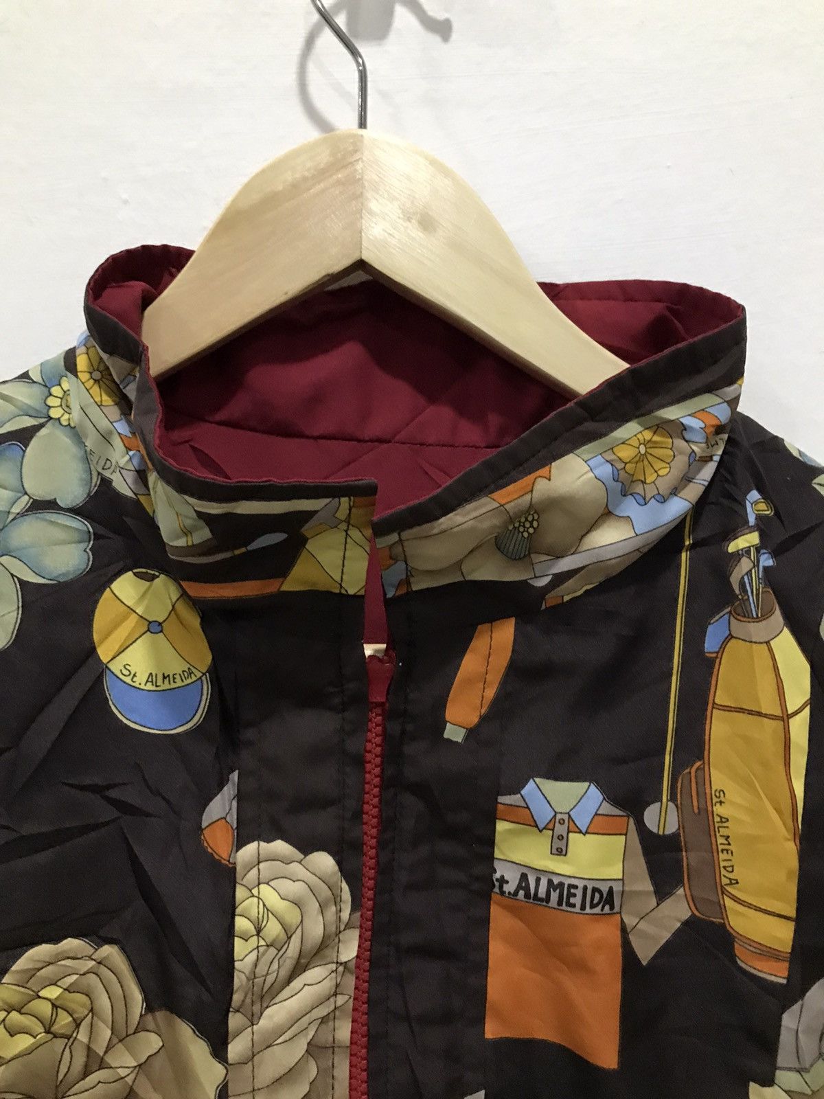 Japanese Brand St. Almeida reversible all over print vest Size US L / EU 52-54 / 3 - 6 Thumbnail