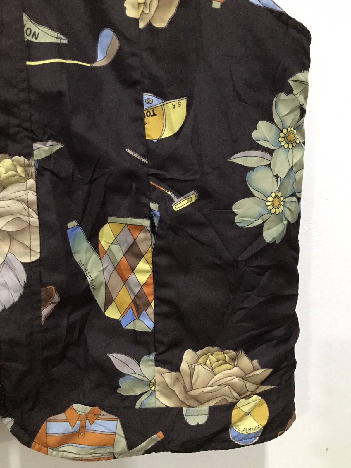 Japanese Brand St. Almeida reversible all over print vest Size US L / EU 52-54 / 3 - 8 Thumbnail