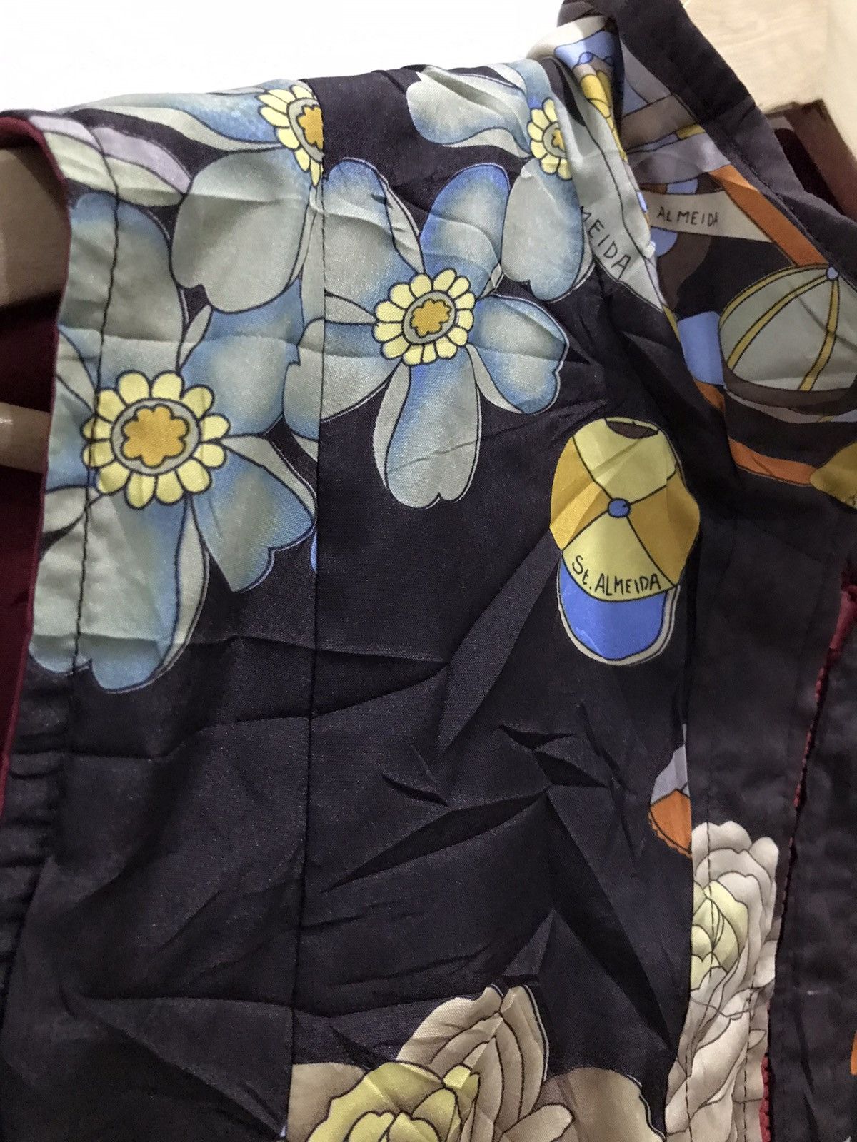 Japanese Brand St. Almeida reversible all over print vest Size US L / EU 52-54 / 3 - 11 Thumbnail
