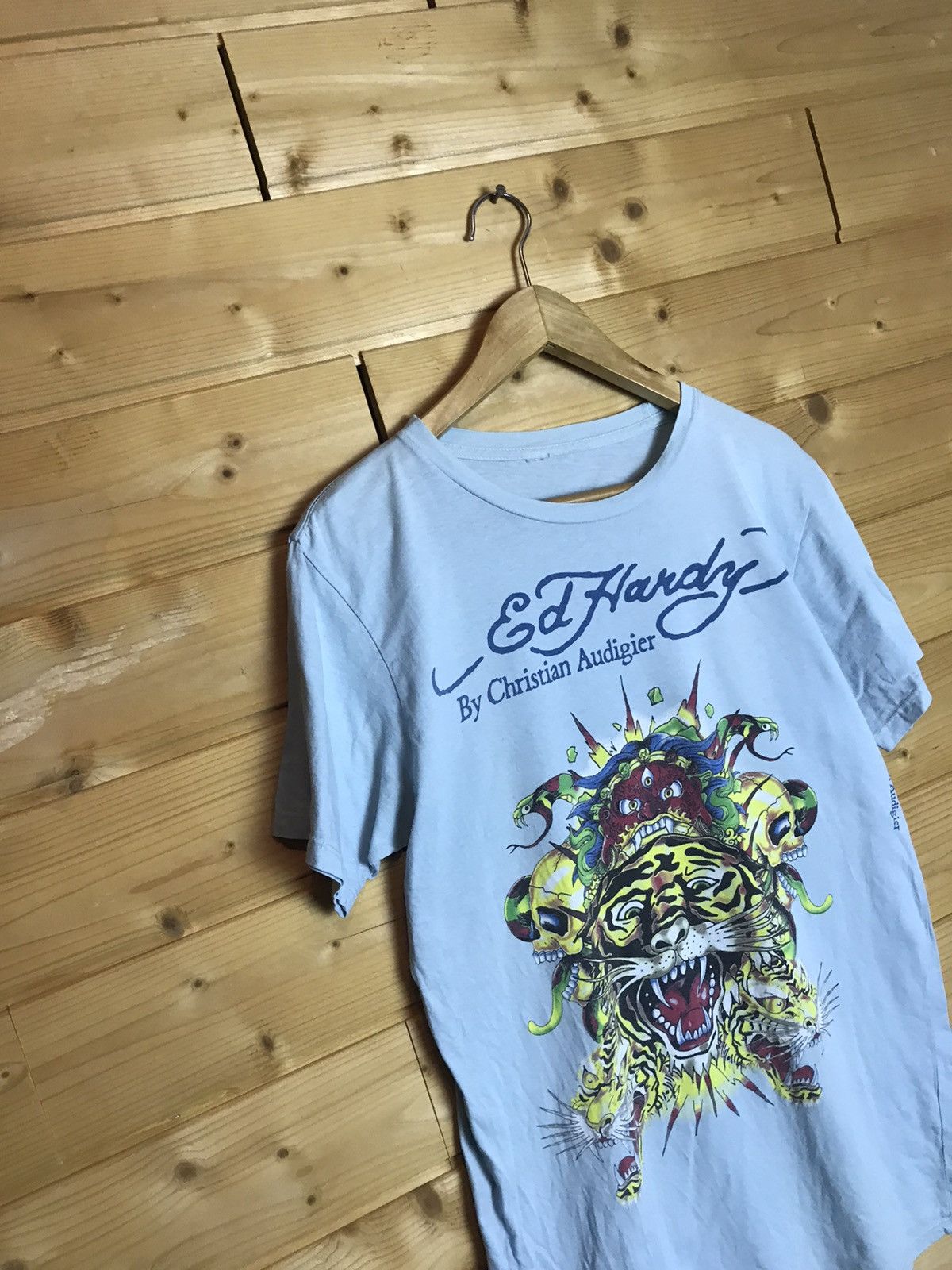 Ed Hardy Vintage Ed Hardy tiger t-shirt Size US M / EU 48-50 / 2 - 2 Thumbnail