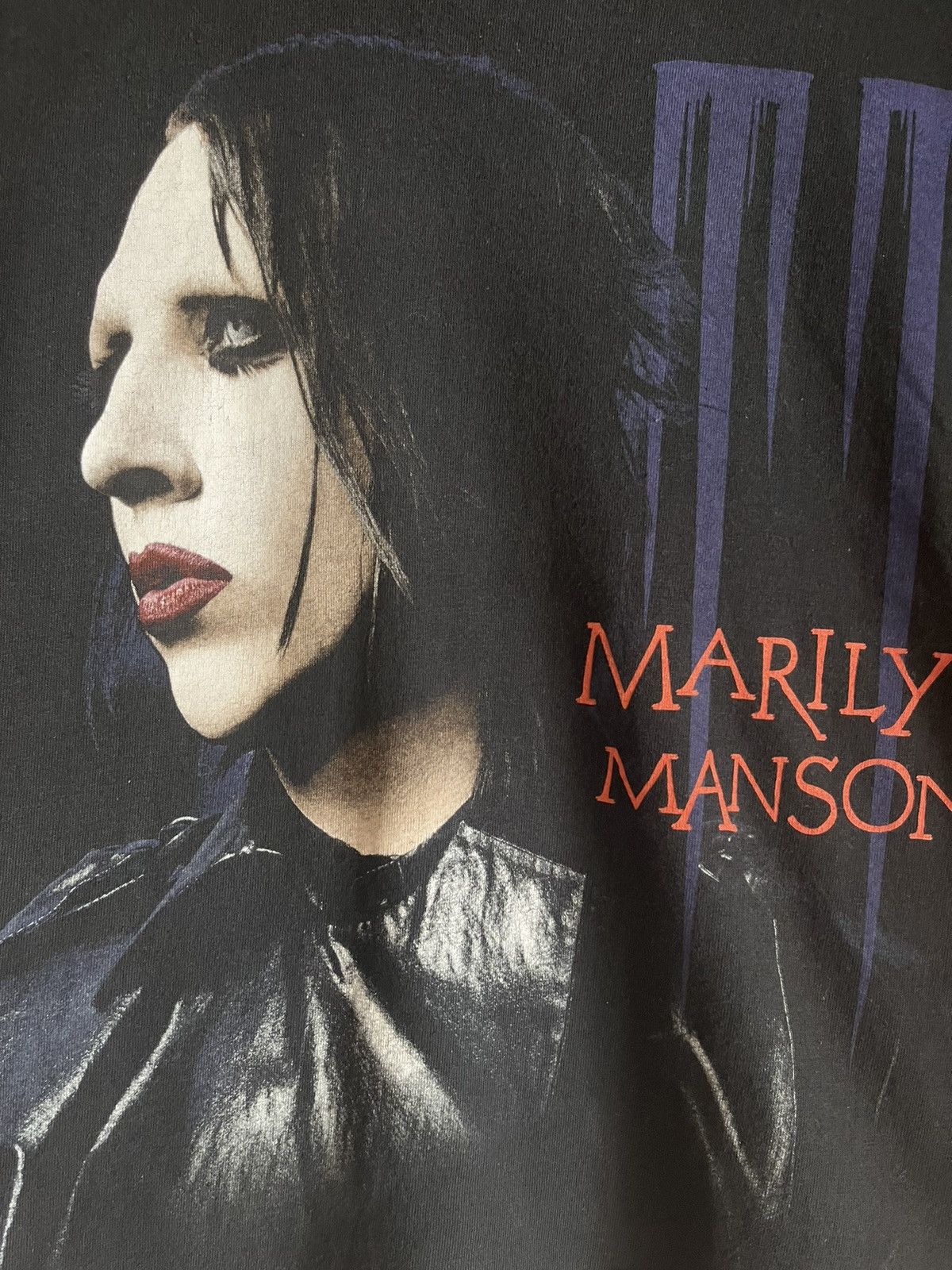 Vintage Marilyn manson ft43 Size US M / EU 48-50 / 2 - 2 Thumbnail