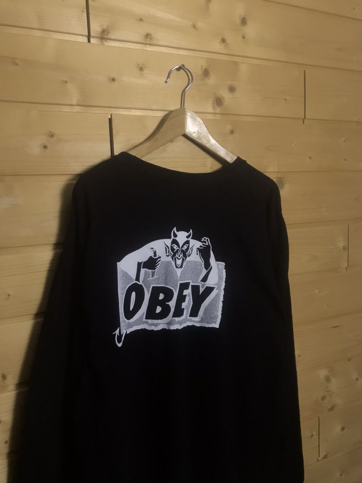 Obey Vintage Obey shirt Size US XL / EU 56 / 4 - 1 Thumbnail