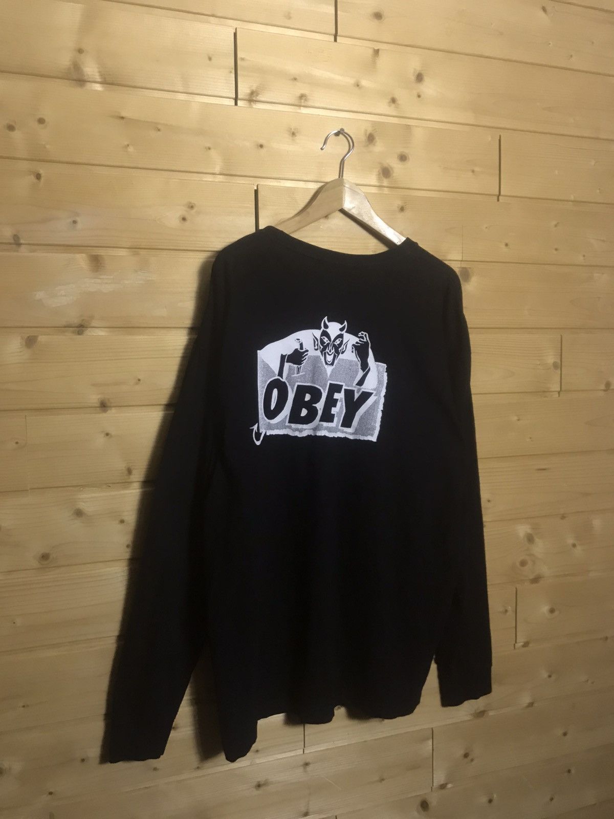 Obey Vintage Obey shirt Size US XL / EU 56 / 4 - 2 Thumbnail