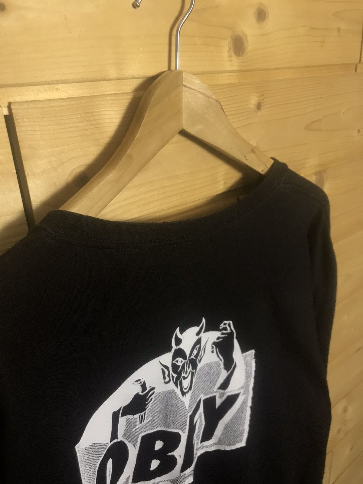 Obey Vintage Obey shirt Size US XL / EU 56 / 4 - 4 Thumbnail