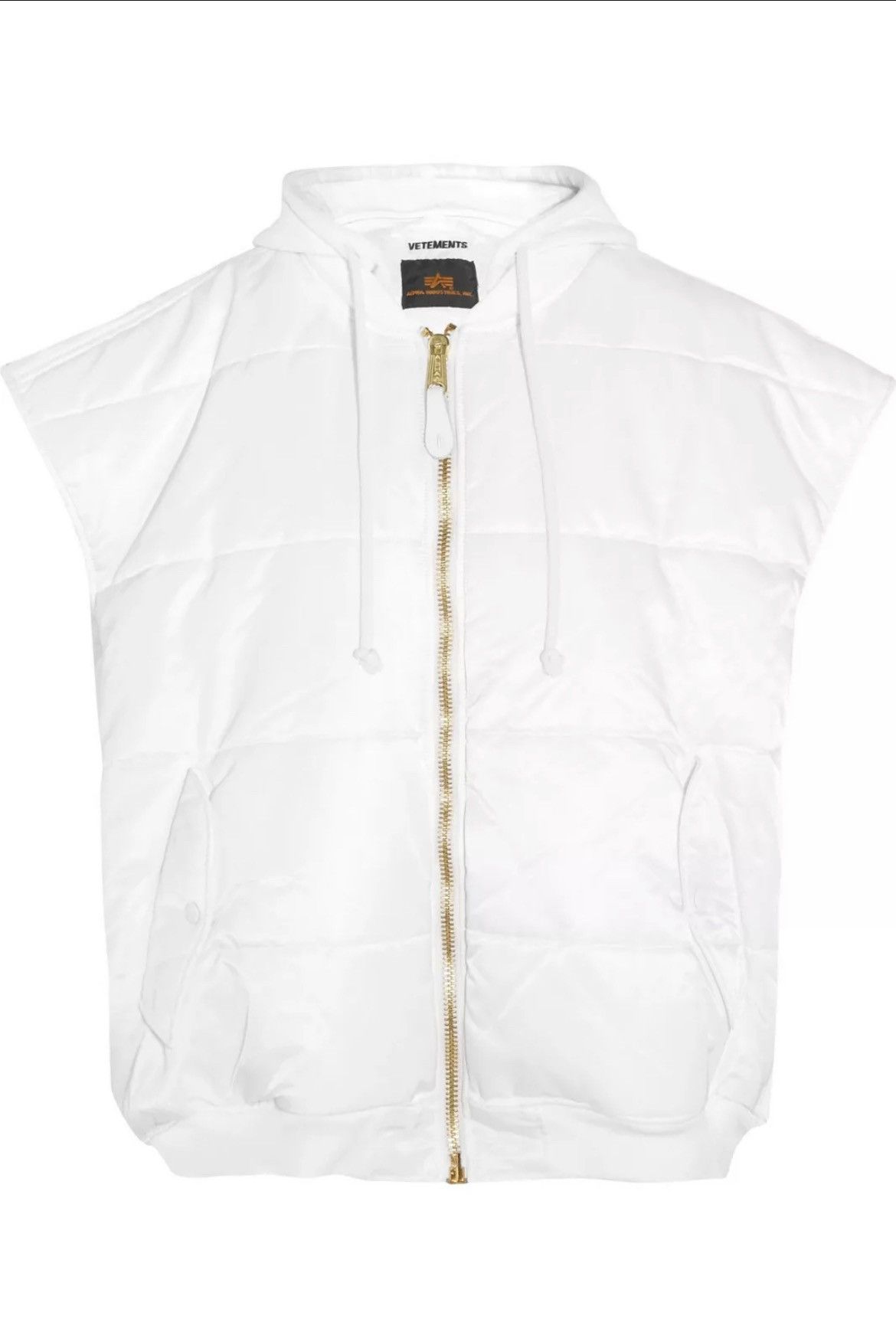 Alpha Industries × Vetements Bombers in White Size US M / EU 48-50 / 2 - 4 Thumbnail