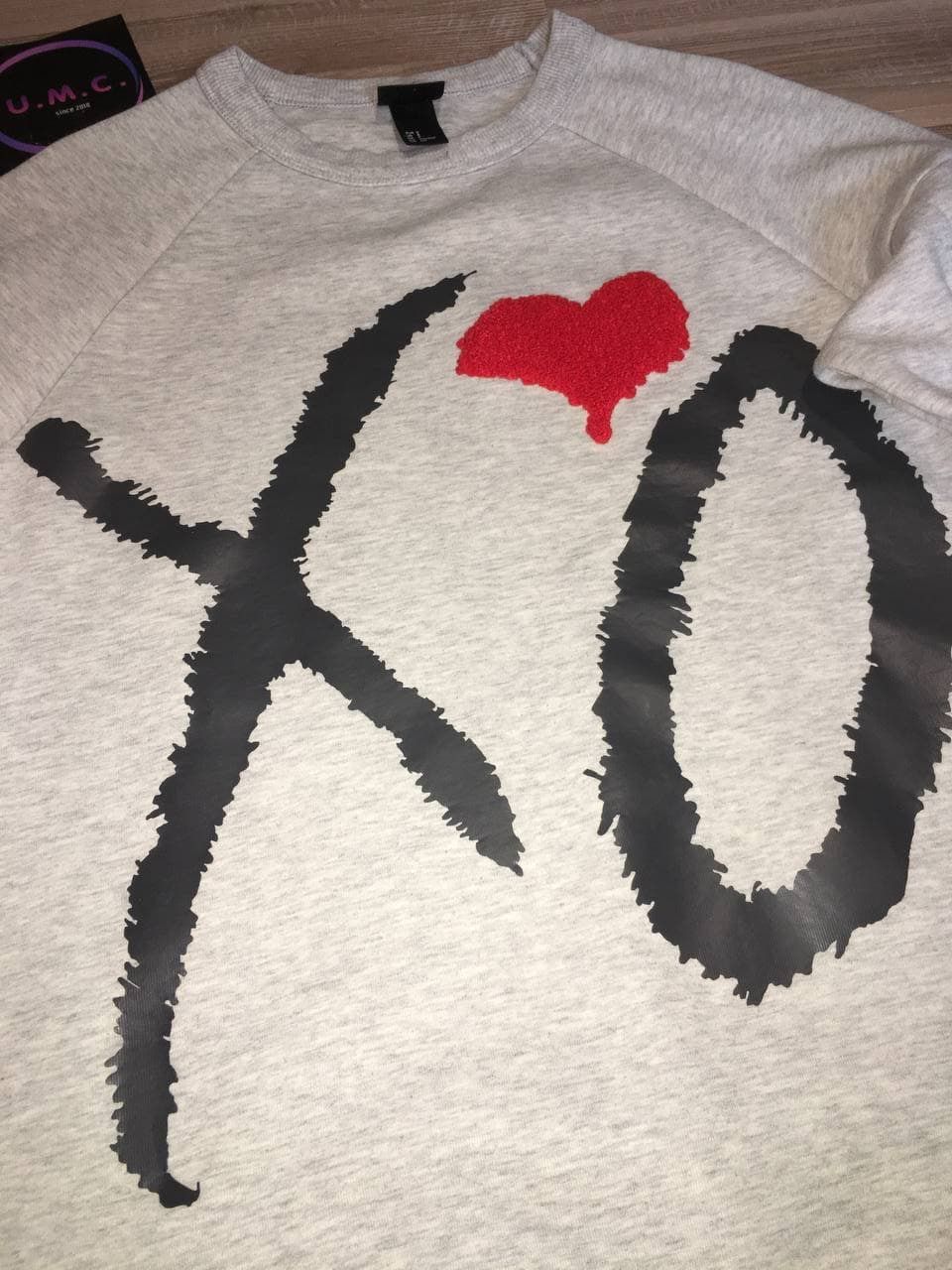 H&M sweatshirt The Weeknd xo big logo Size US S / EU 44-46 / 1 - 2 Thumbnail