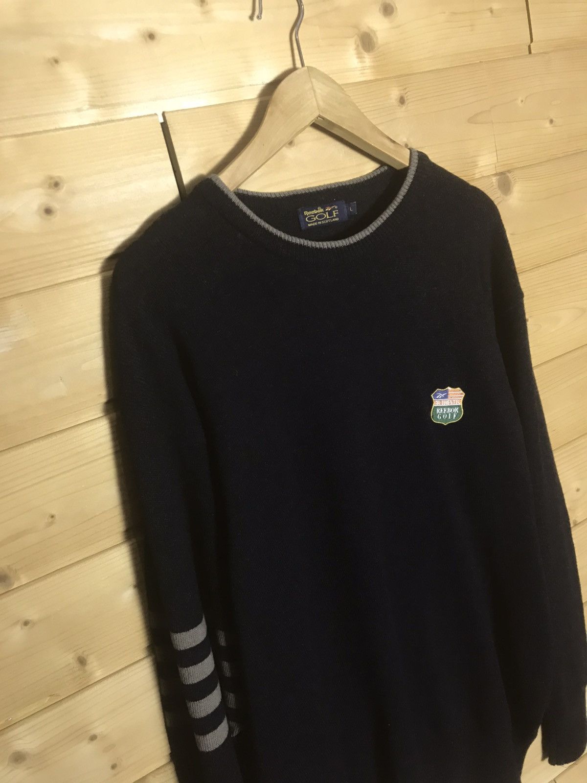 Reebok Vintage Reebok golf wool sweater Size US L / EU 52-54 / 3 - 1 Thumbnail