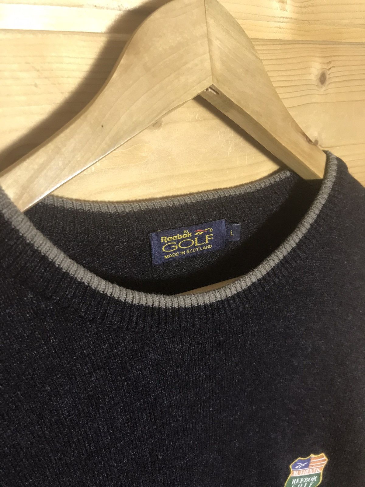 Reebok Vintage Reebok golf wool sweater Size US L / EU 52-54 / 3 - 5 Thumbnail