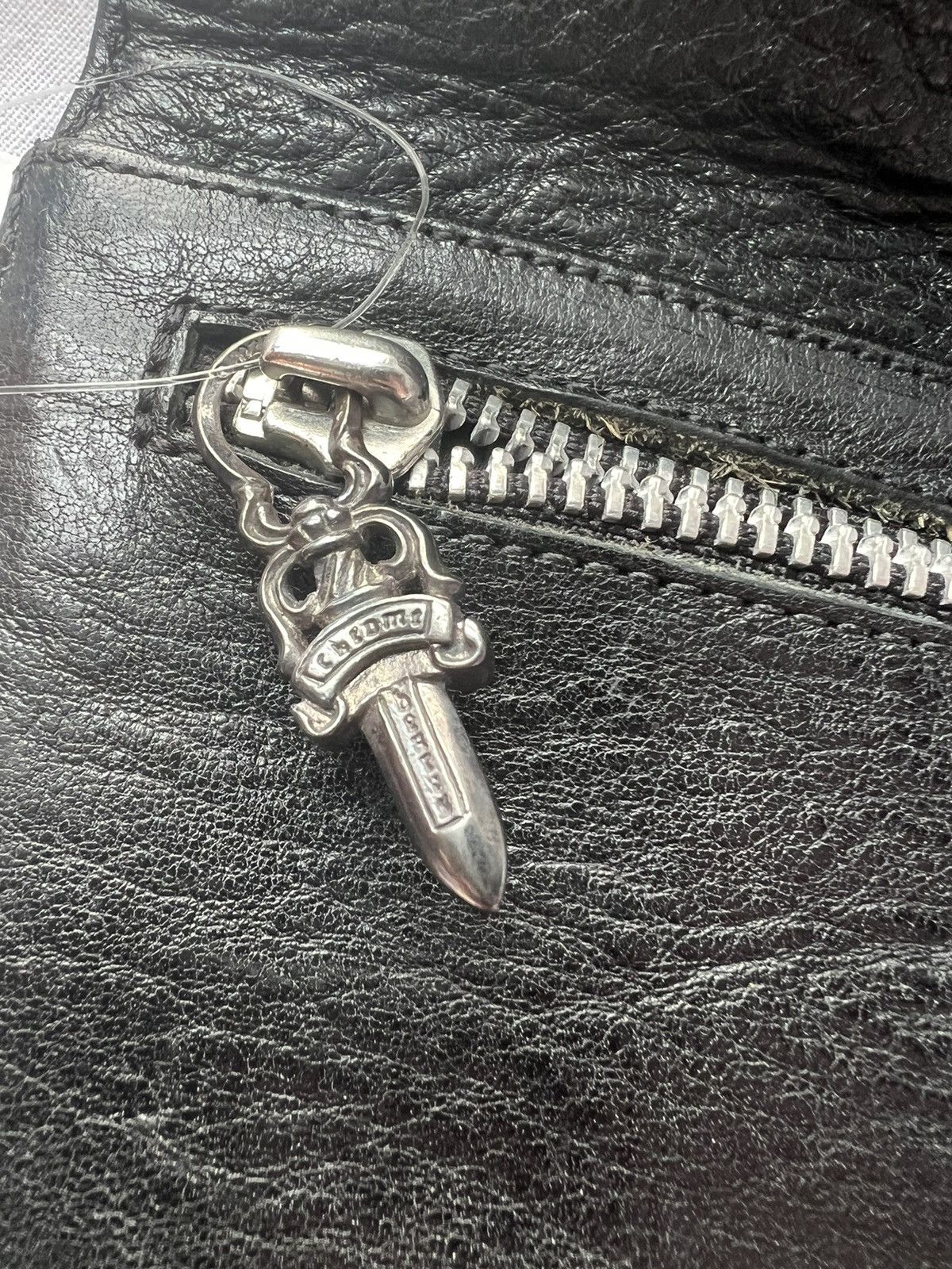 Chrome Hearts Chrome Hearts Silver Cross Dagger quilted fold wallet Size ONE SIZE - 7 Thumbnail