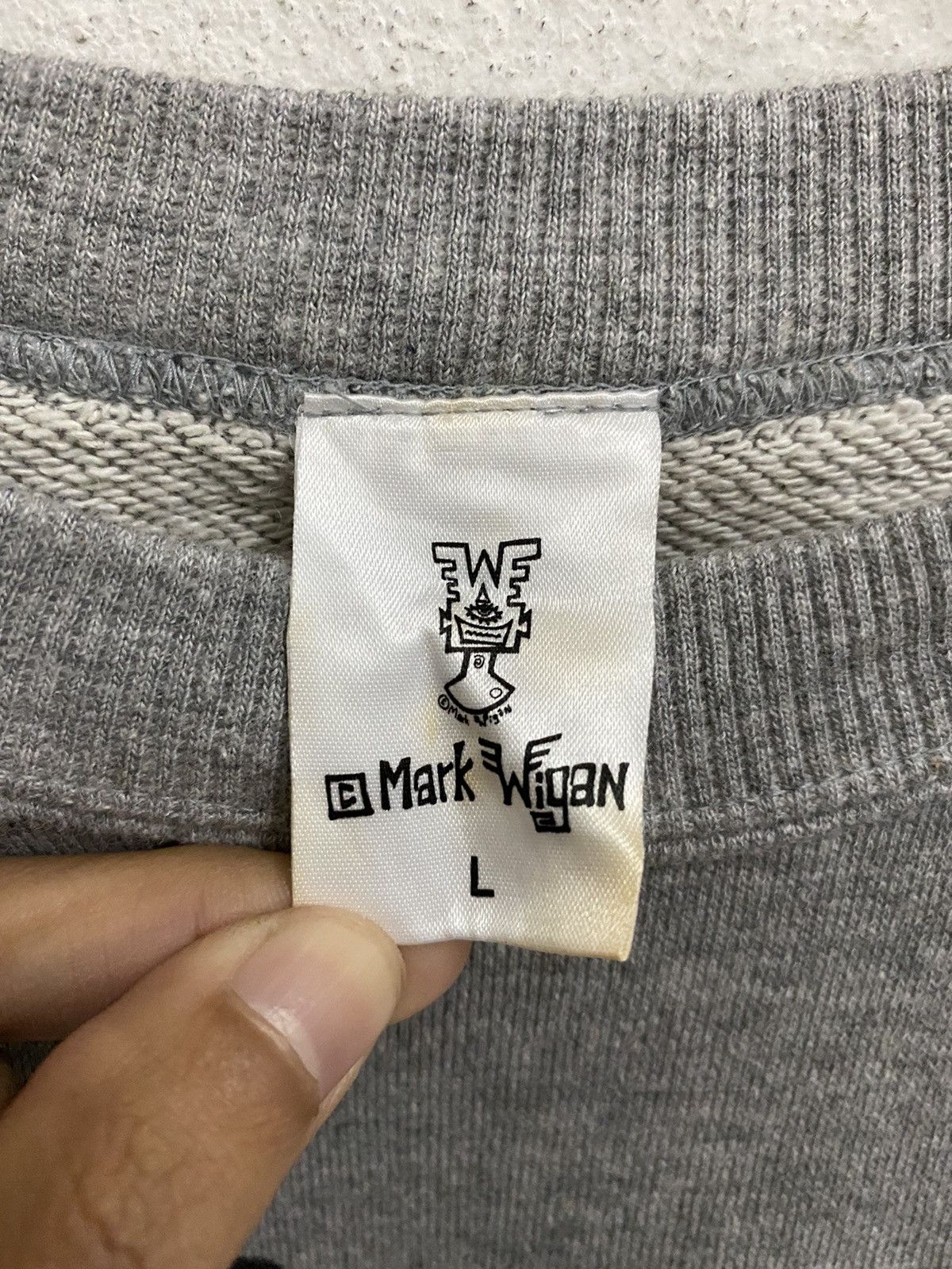Designer MARK WIGAN ART DESIGNER BIG LOGO CREW NECK SWEATSHIRT Size US M / EU 48-50 / 2 - 4 Thumbnail
