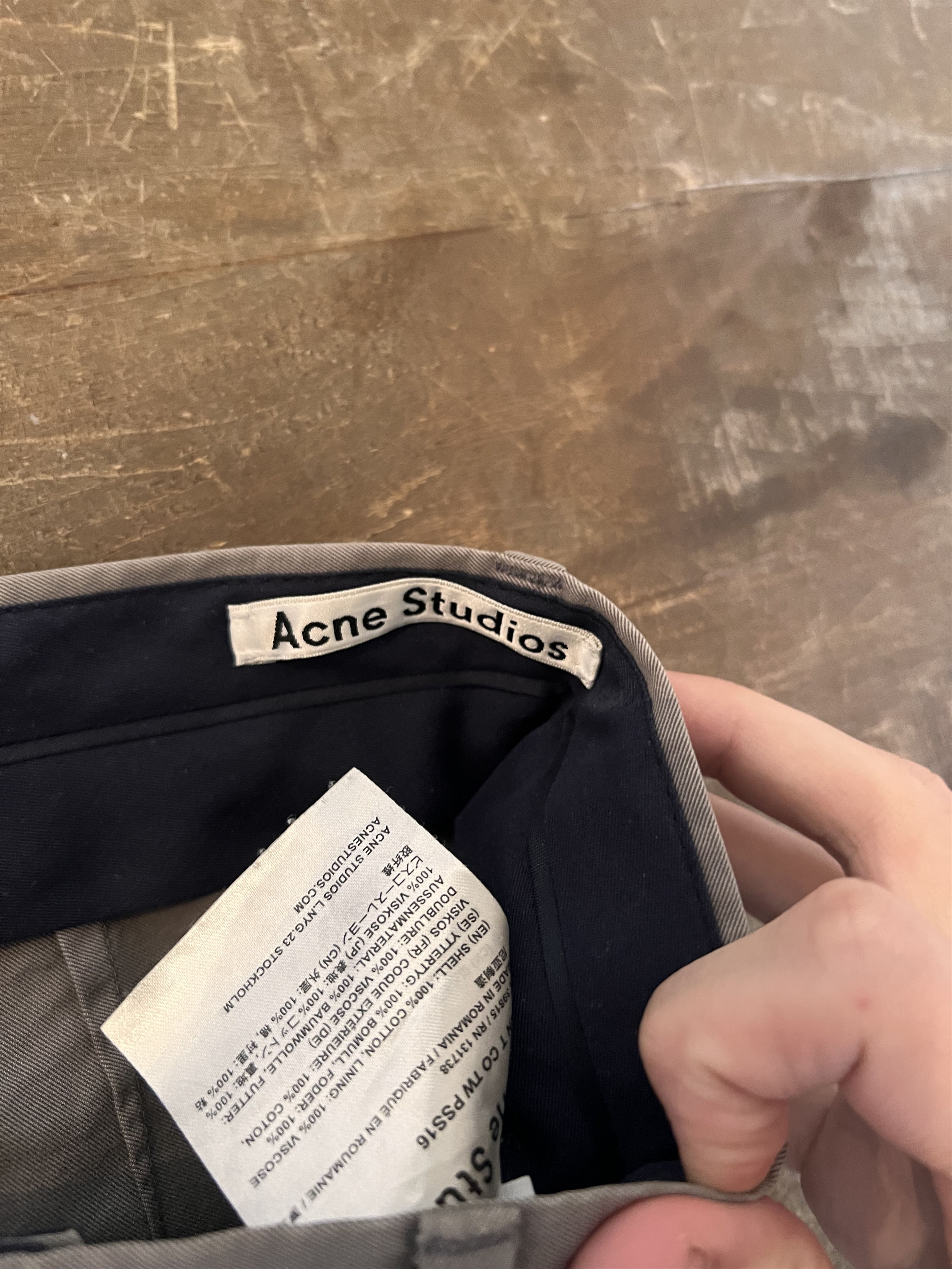 Acne Studios STAN T CO TW Size US 30 / EU 46 - 3 Thumbnail