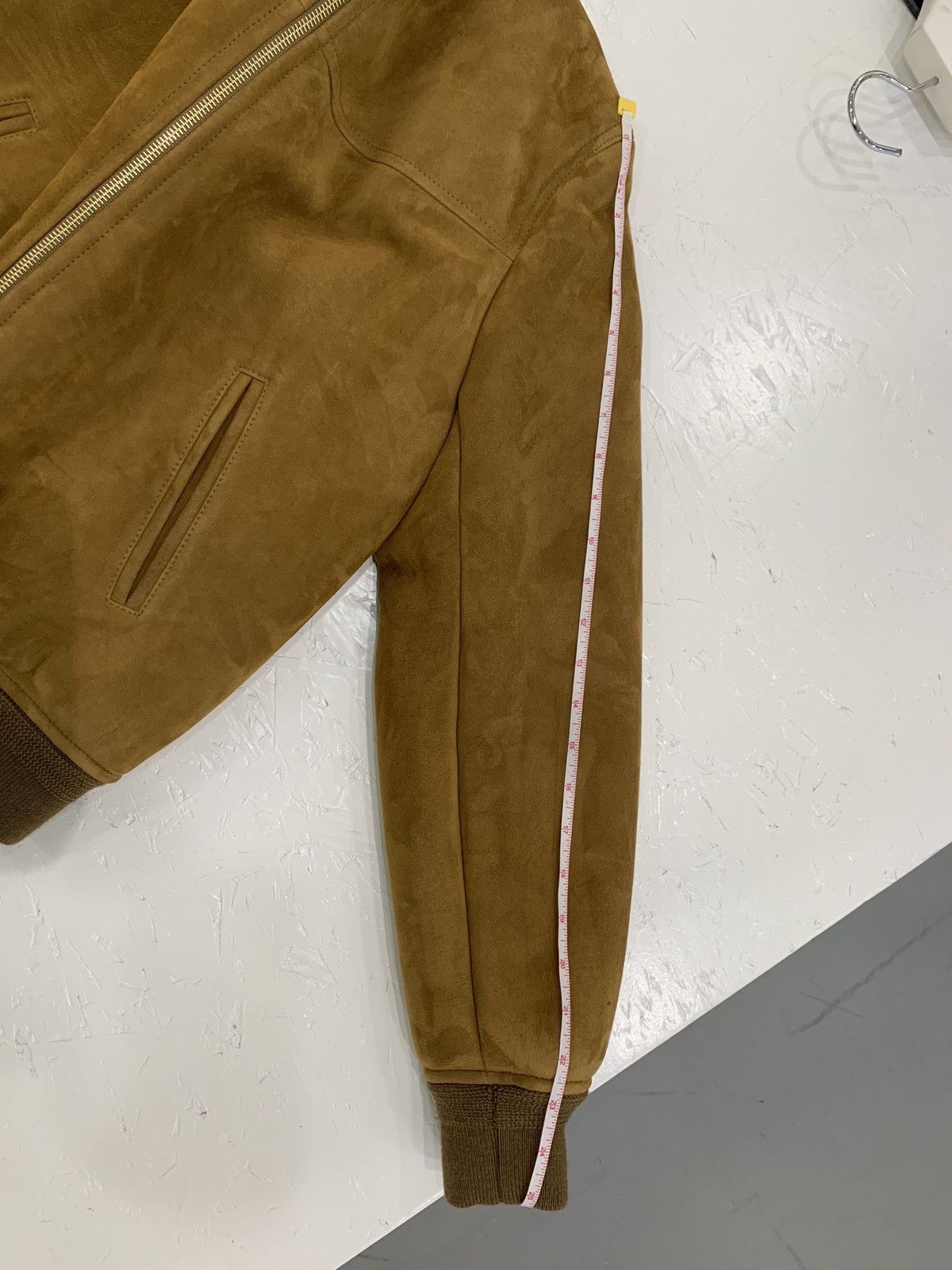 Celine Rectangle Teddy Shearling Jacket in Havana Size US M / EU 48-50 / 2 - 12 Thumbnail