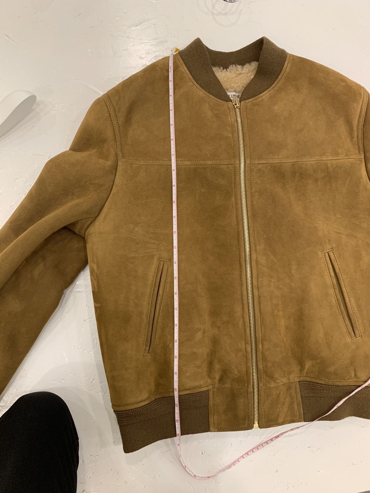 Celine Rectangle Teddy Shearling Jacket in Havana Size US M / EU 48-50 / 2 - 14 Thumbnail