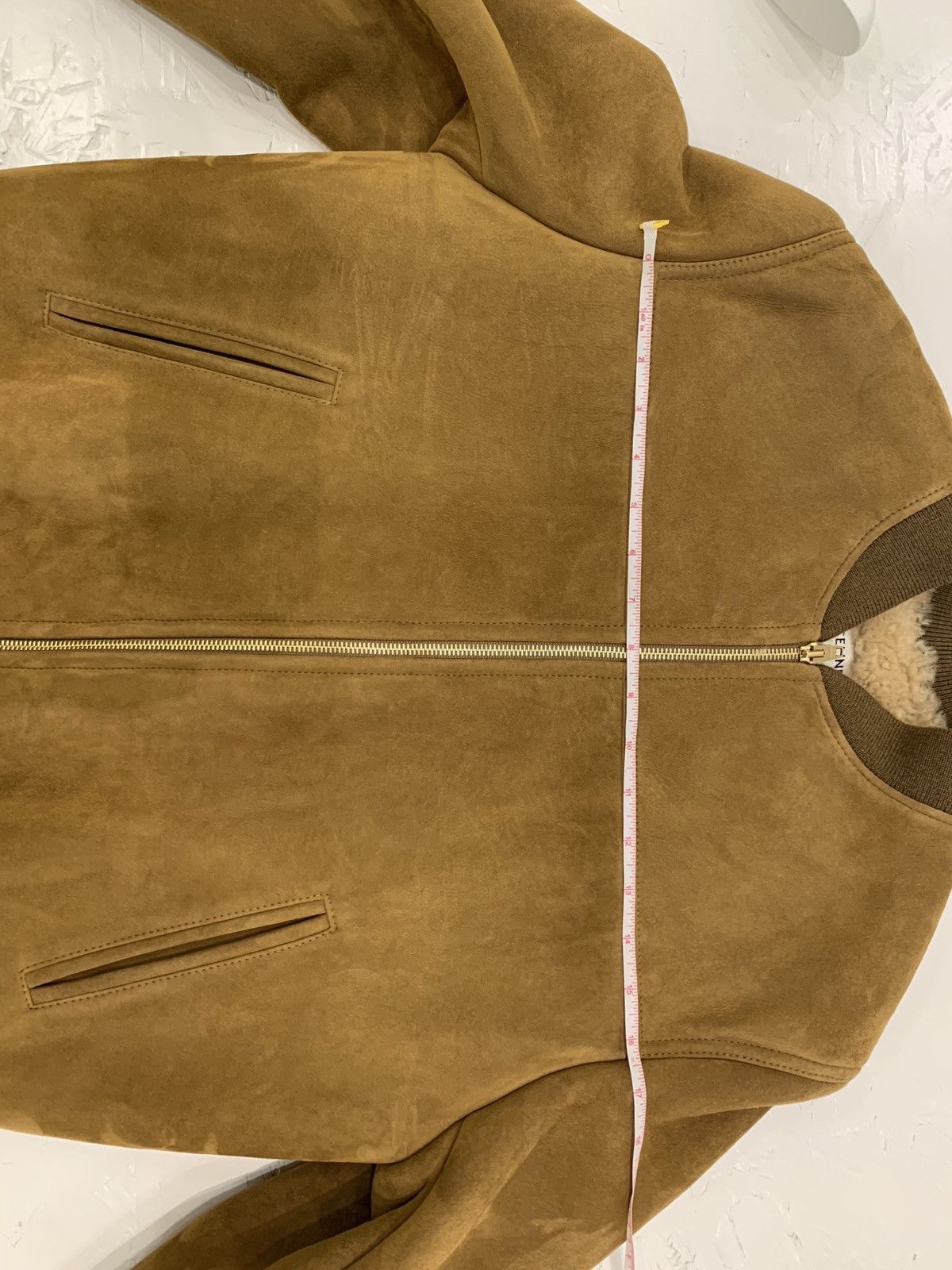 Celine Rectangle Teddy Shearling Jacket in Havana Size US M / EU 48-50 / 2 - 9 Thumbnail