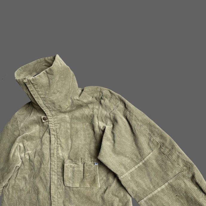 Number (N)ine × Takahiromiyashita The Soloist. Vintage 1998 Brown Corduroy High Collar Neck Jacket Size US M / EU 48-50 / 2 - 1 Thumbnail