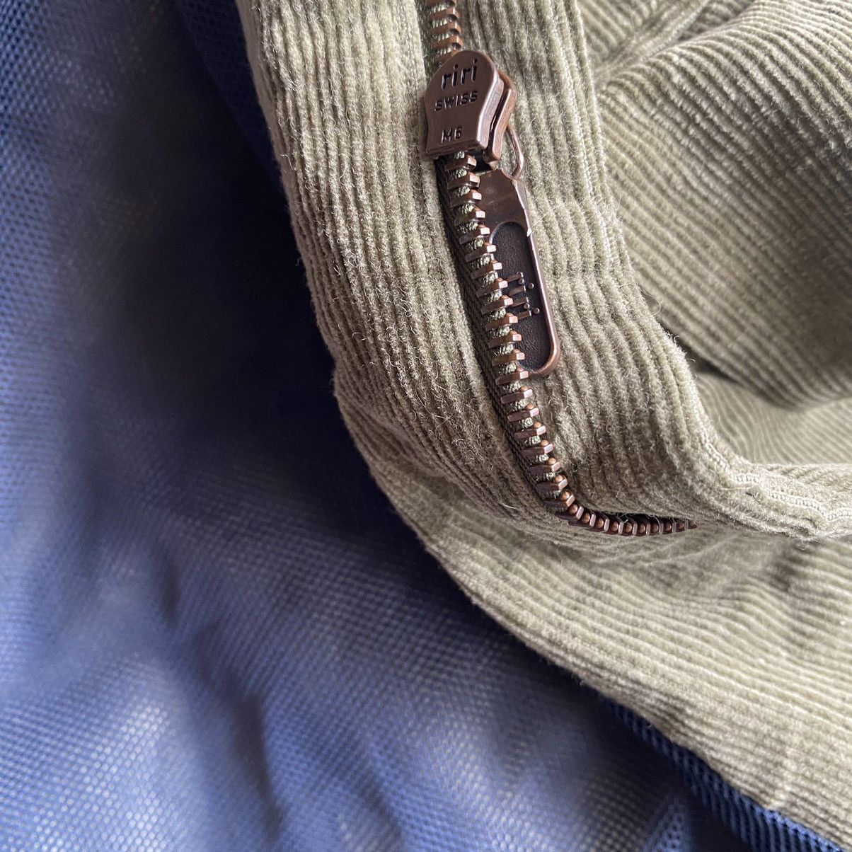 Number (N)ine × Takahiromiyashita The Soloist. Vintage 1998 Brown Corduroy High Collar Neck Jacket Size US M / EU 48-50 / 2 - 7 Thumbnail