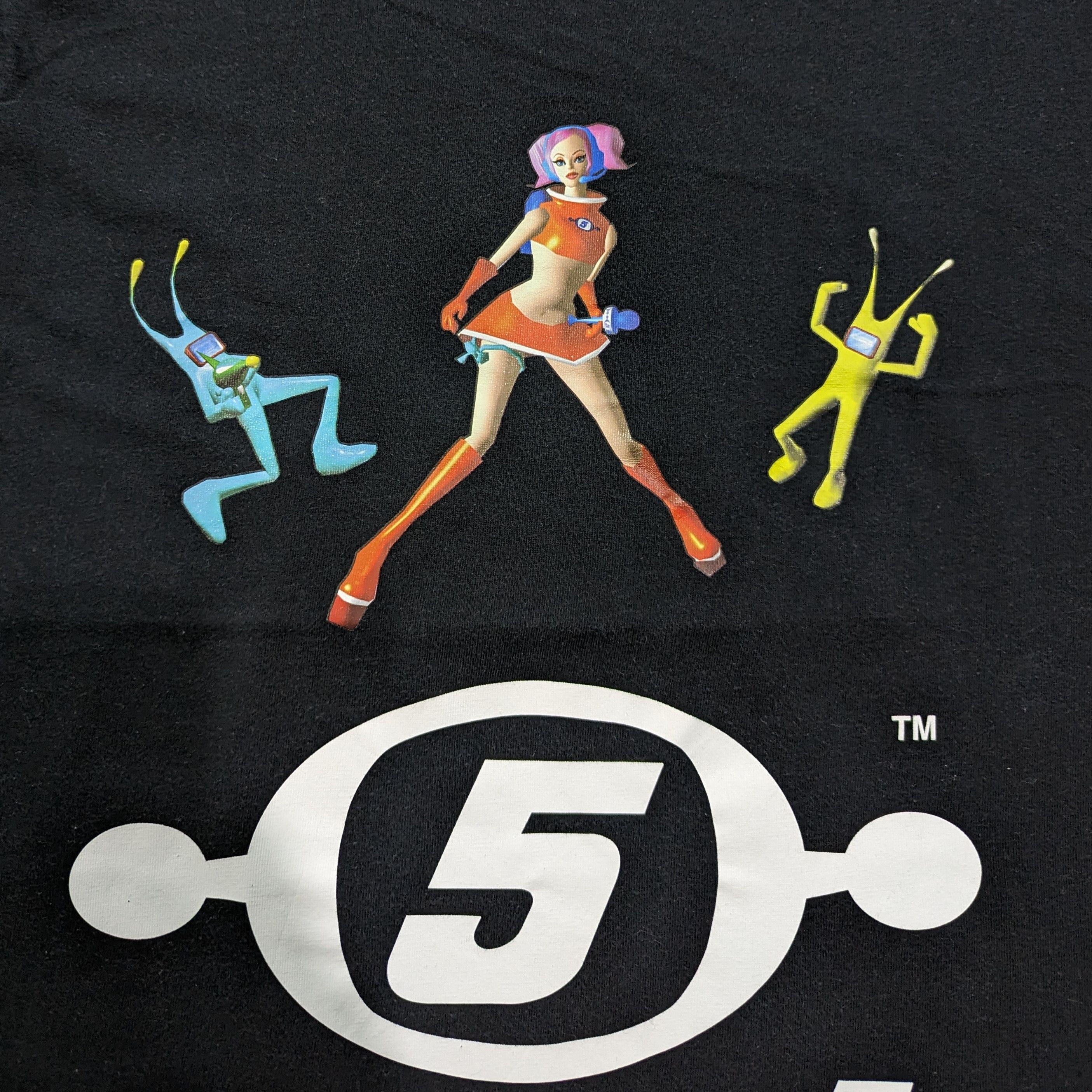 Cartoon Network VINTAGE SEGA SPACE CHANNEL 5 DREAMCAST SHIRT Size US S / EU 44-46 / 1 - 3 Thumbnail